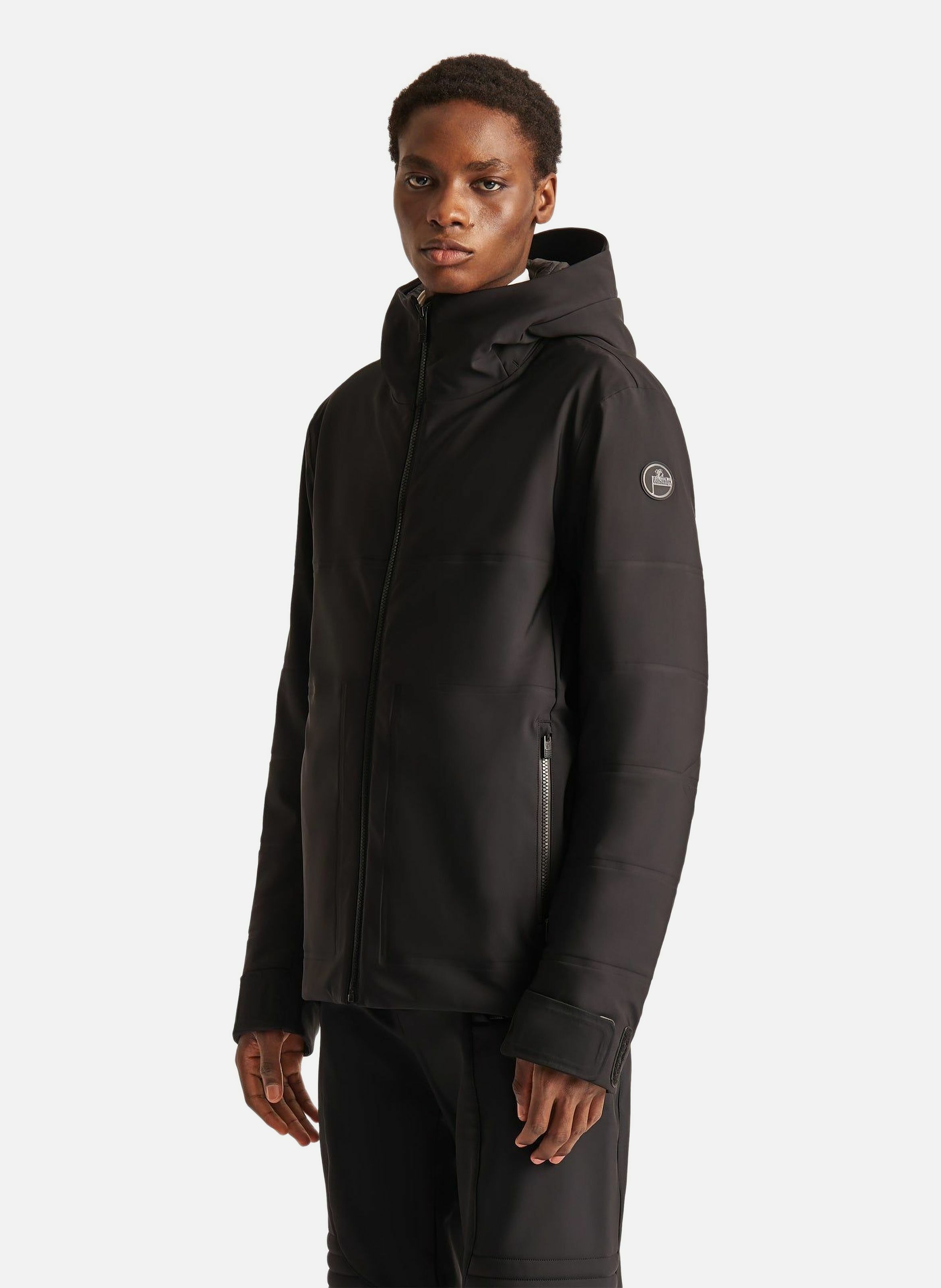 Veste de ski yohan col montant coupe regular FUSALP Noir