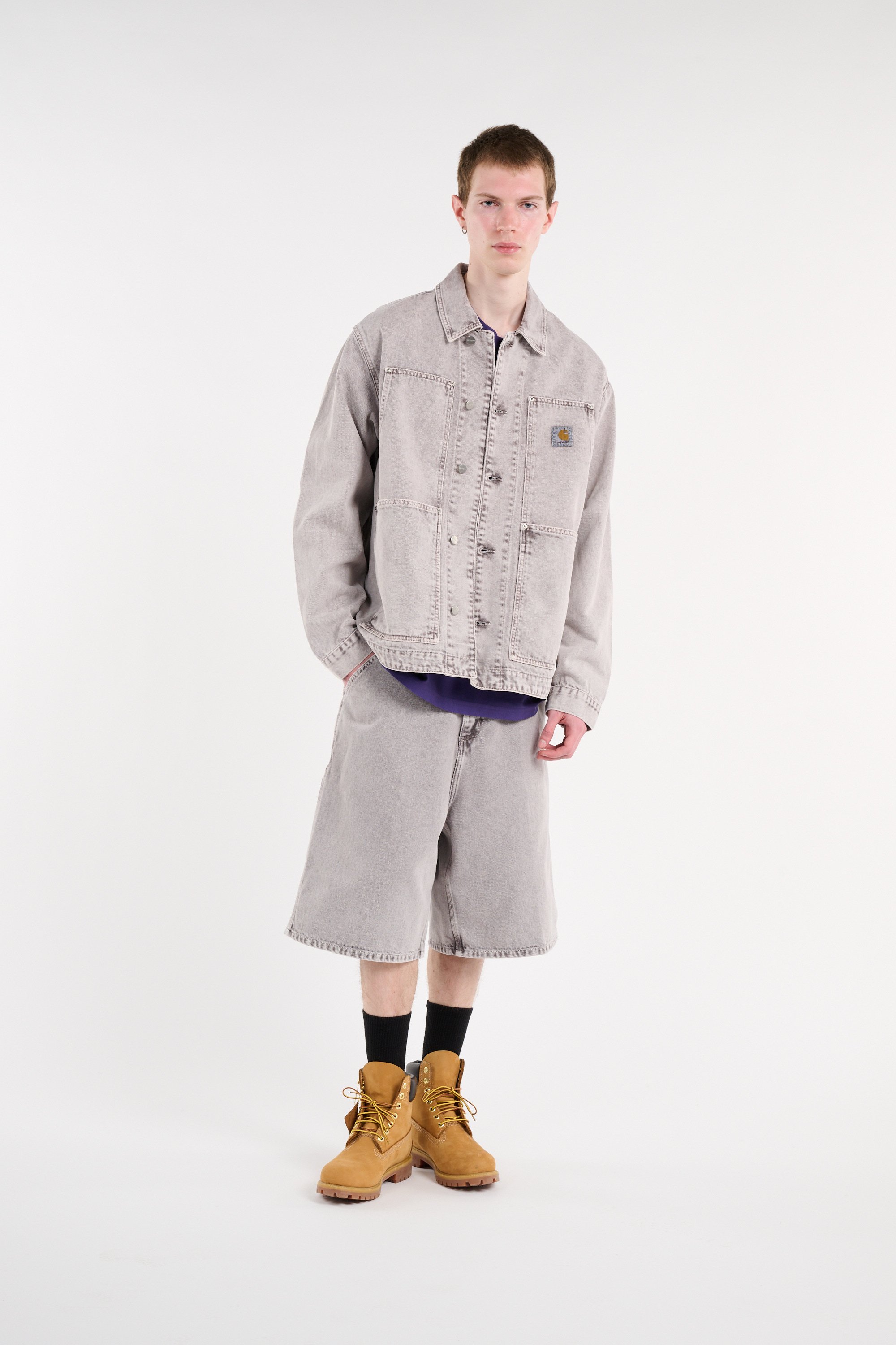 Veste og double front jacket CARHARTT WIP Marron