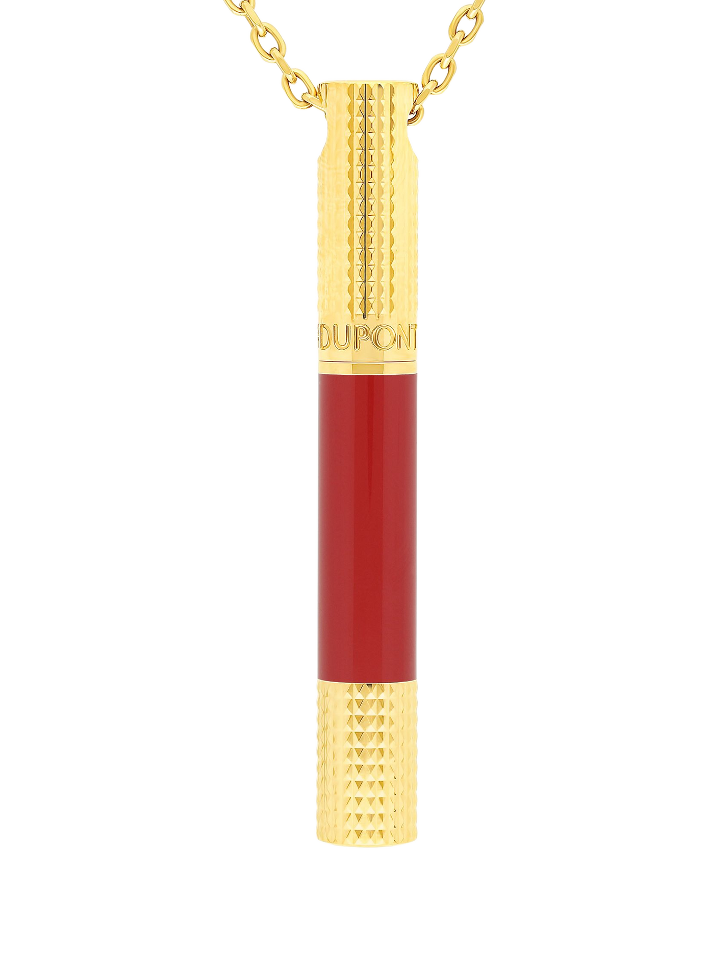 Mini ballpoint pen necklace S.T. DUPONT Red