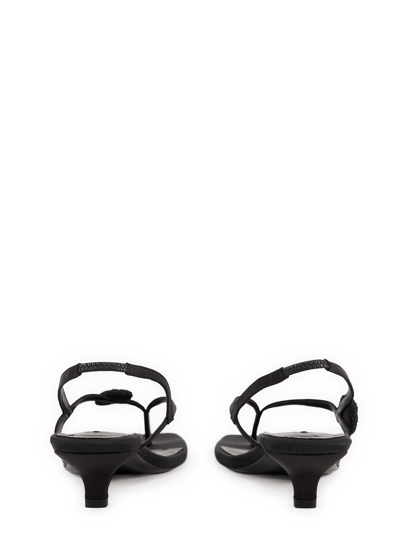 Sandalen mit offenen Riemen TOTEME Schwarz