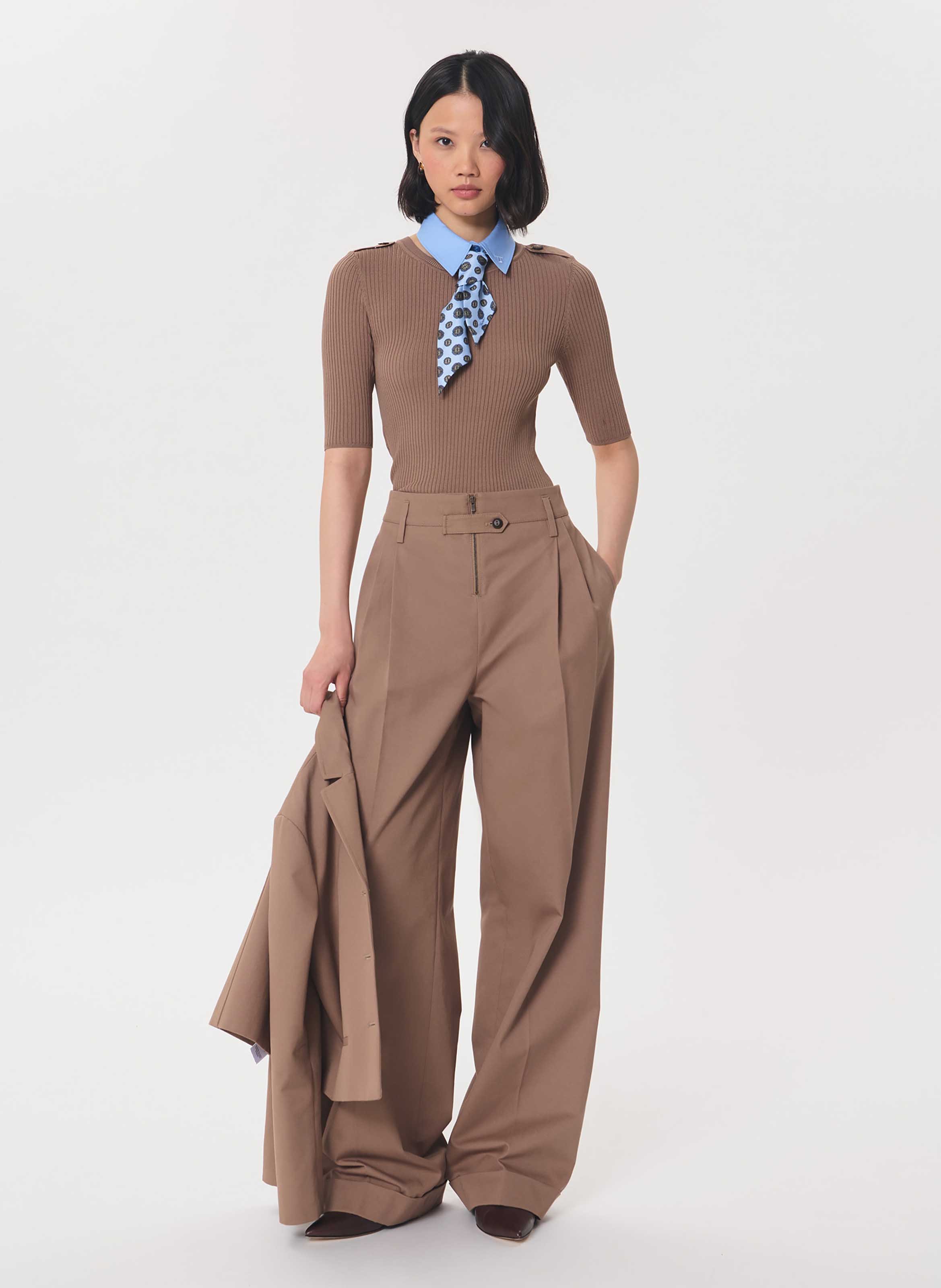 Pull polly TARA JARMON Marron