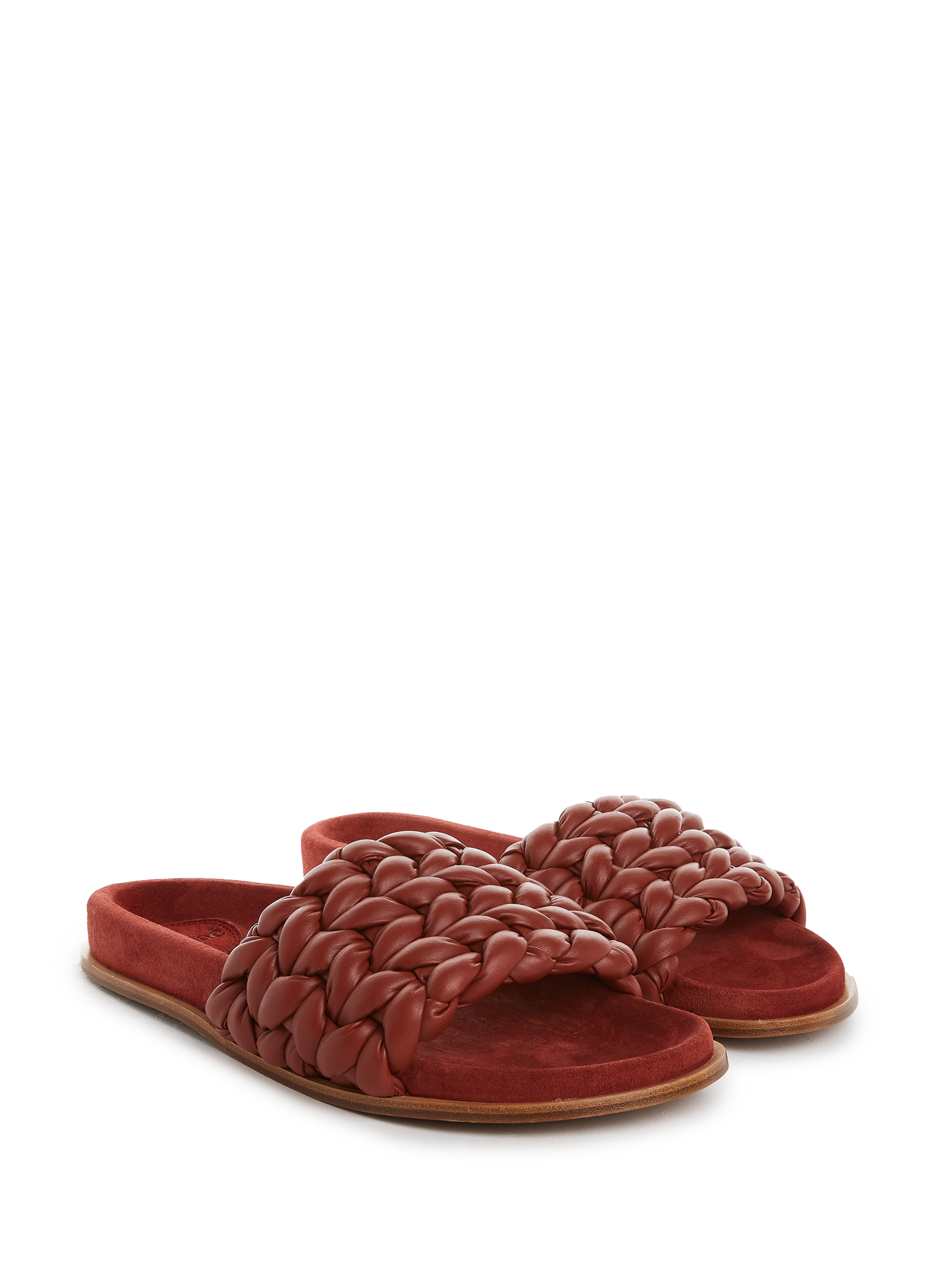 Mules plates Kacey en cuir