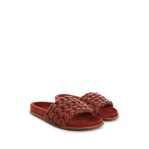 Mules plates Kacey en cuir