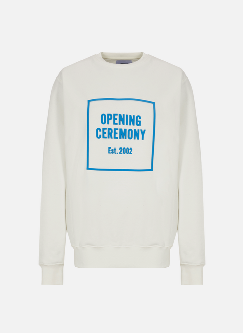 Cotton sweatshirt WhiteOPENING CEREMONY 