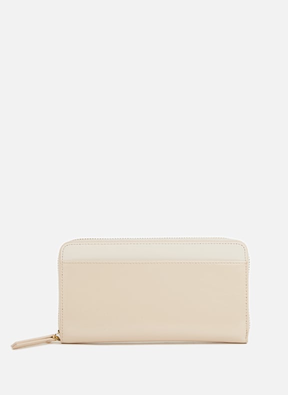 Leather wallet Beige by SAISON 1865 SAISON 1865 Leather wallet Beige