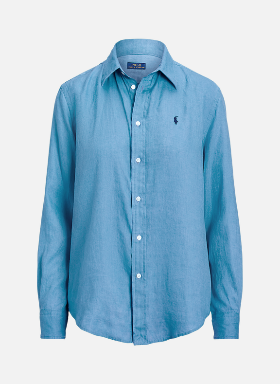 POLO RALPH LAUREN Linen shirt  Blue