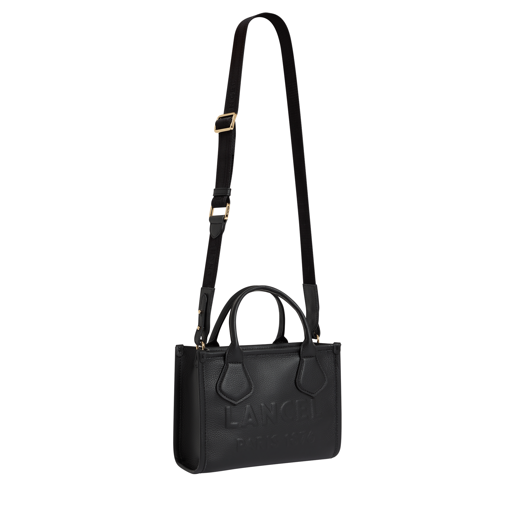Cabas zippé s - jour de lancel LANCEL Noir