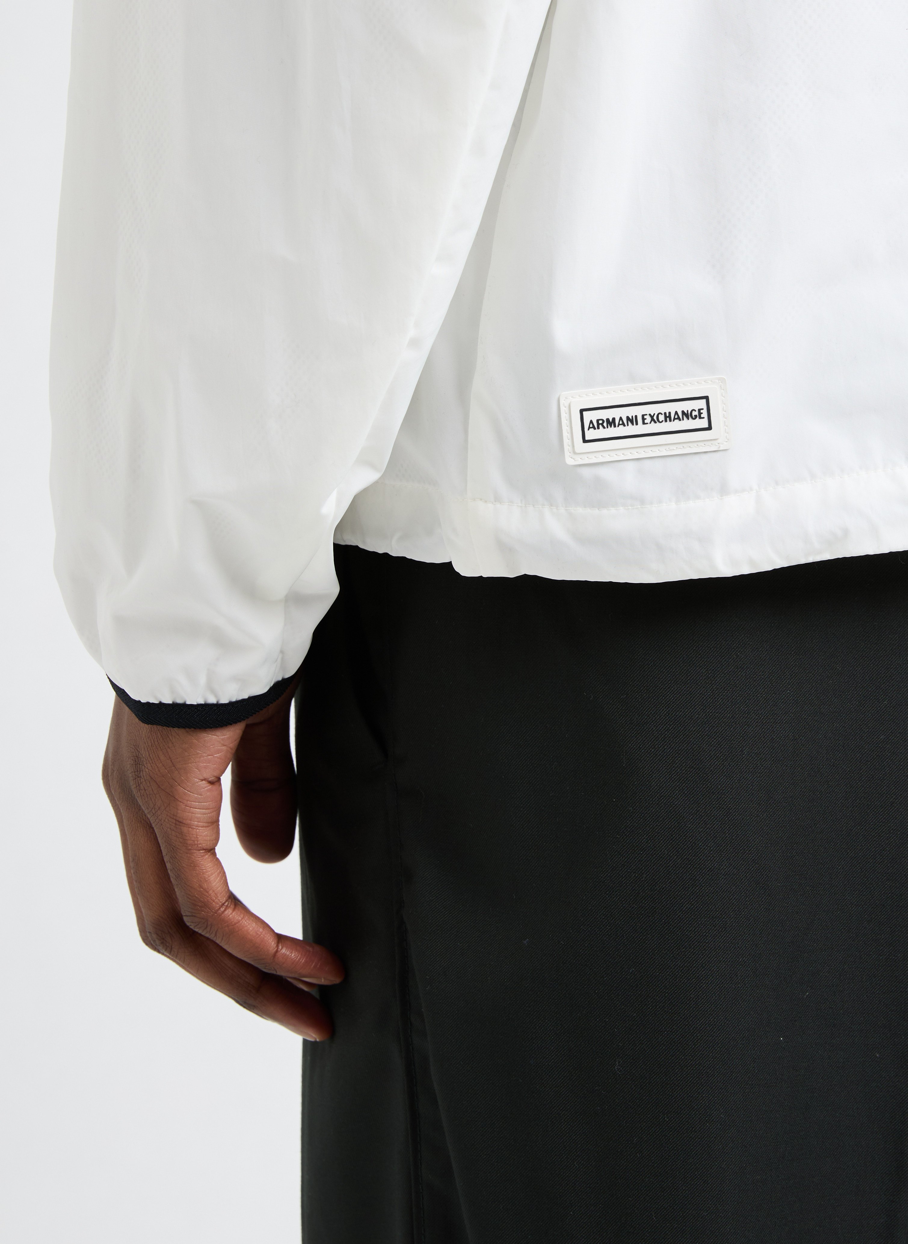 Veste coupe vent ARMANI EXCHANGE Blanc