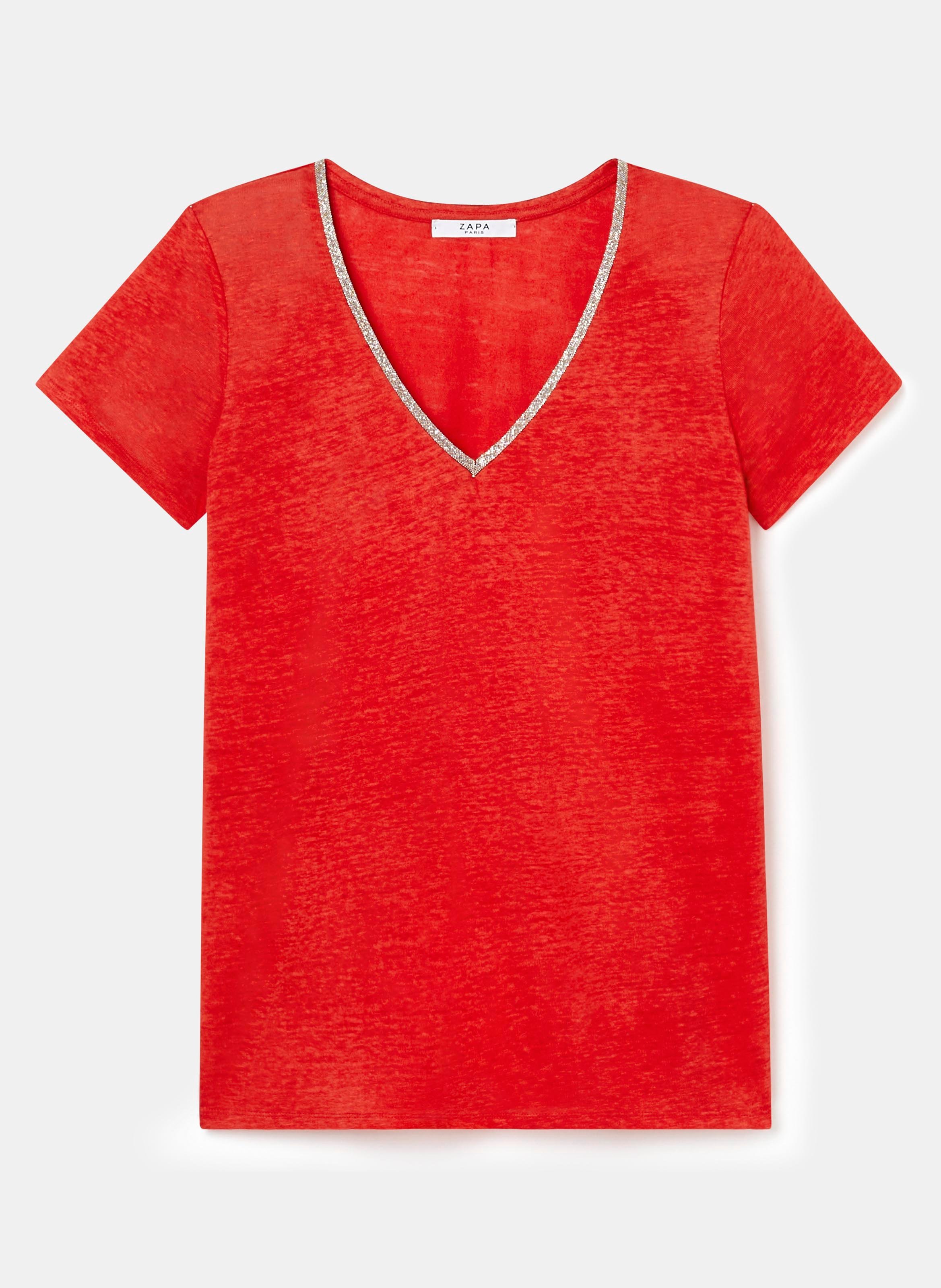 Top  tasmanie ZAPA Rouge