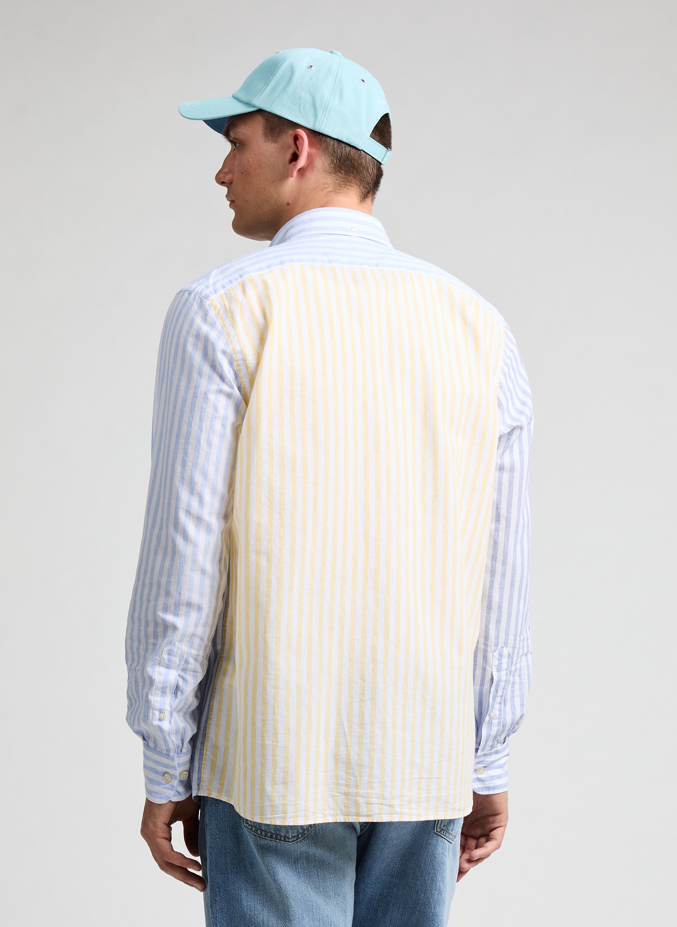 Chemise en coton FACONNABLE Bleu