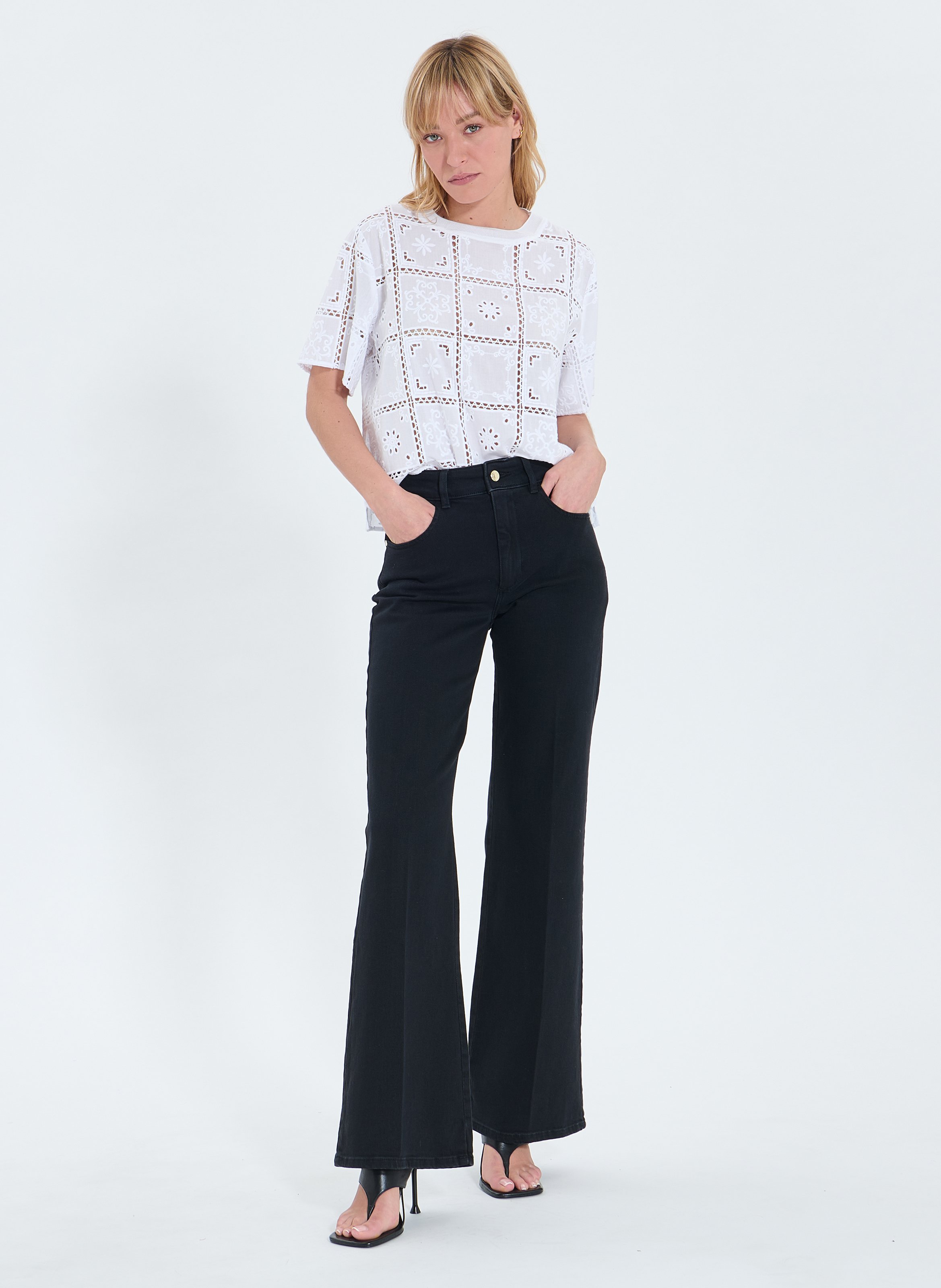 Top  trevor ZAPA Blanc