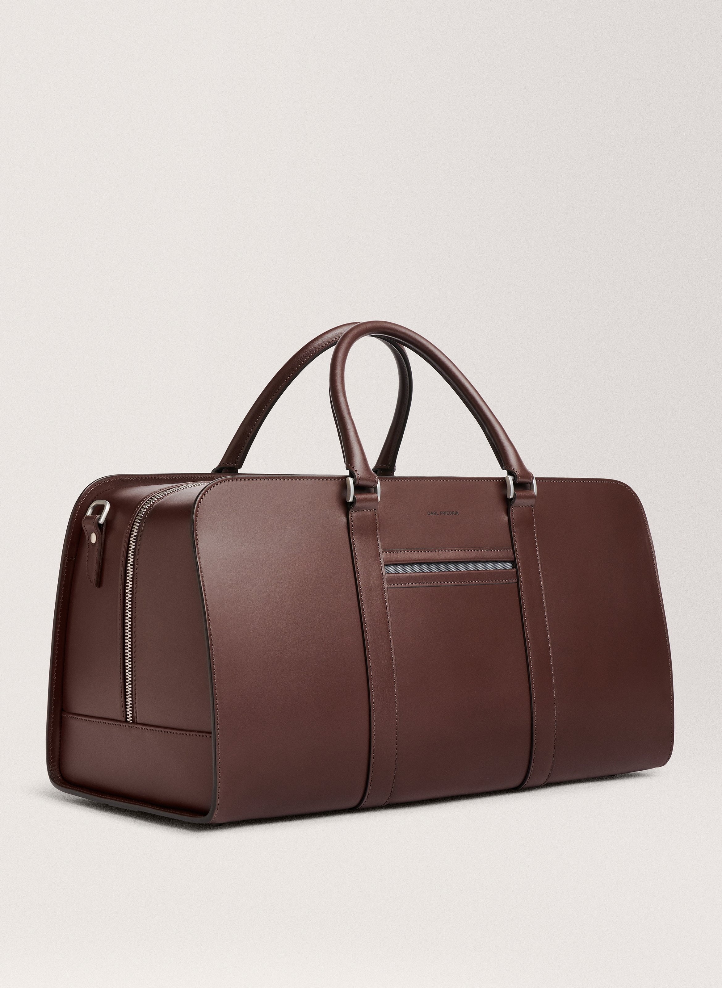 Sac de voyage 'palissy weekend' en cuir vachetta CARL FRIEDRIK Marron