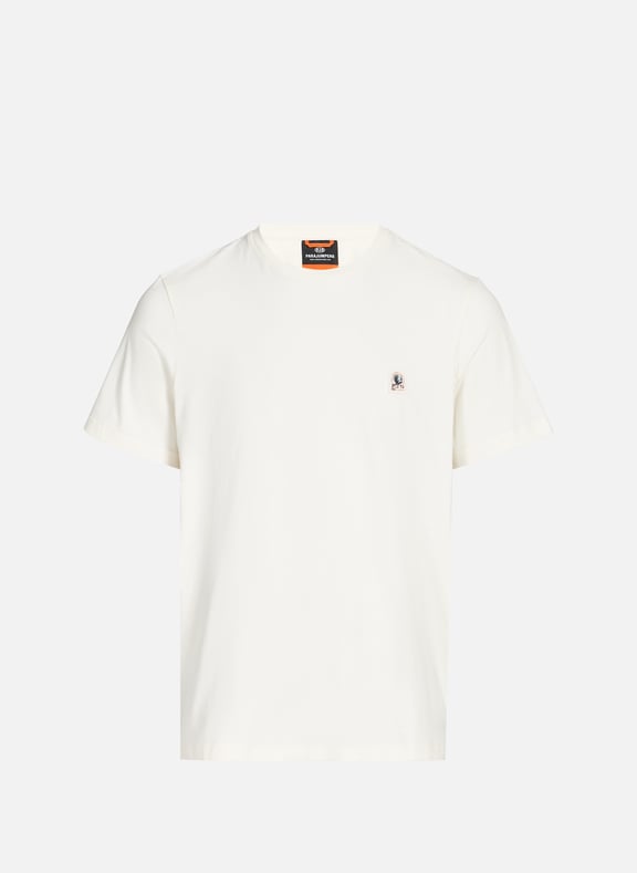 Cotton Patch T-shirt White by PARAJUMPERS PARAJUMPERS Cotton Patch T-shirt White