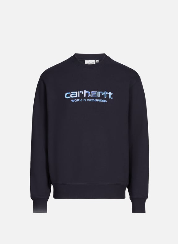 Cotton sweatshirt Blue by CARHARTT WIP CARHARTT WIP Cotton sweatshirt Blue