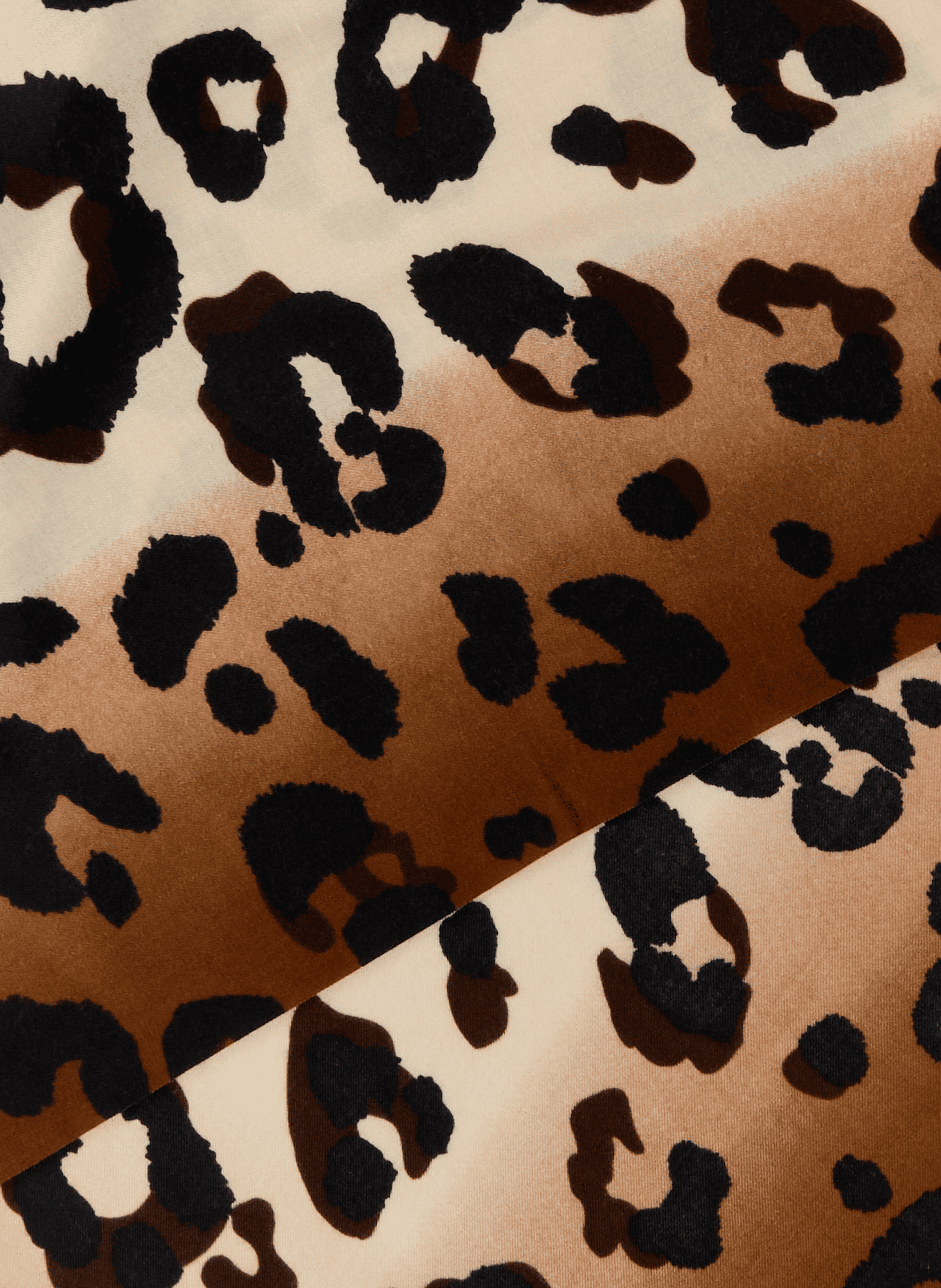 Leopard print scarf AU PRINTEMPS PARIS Brown