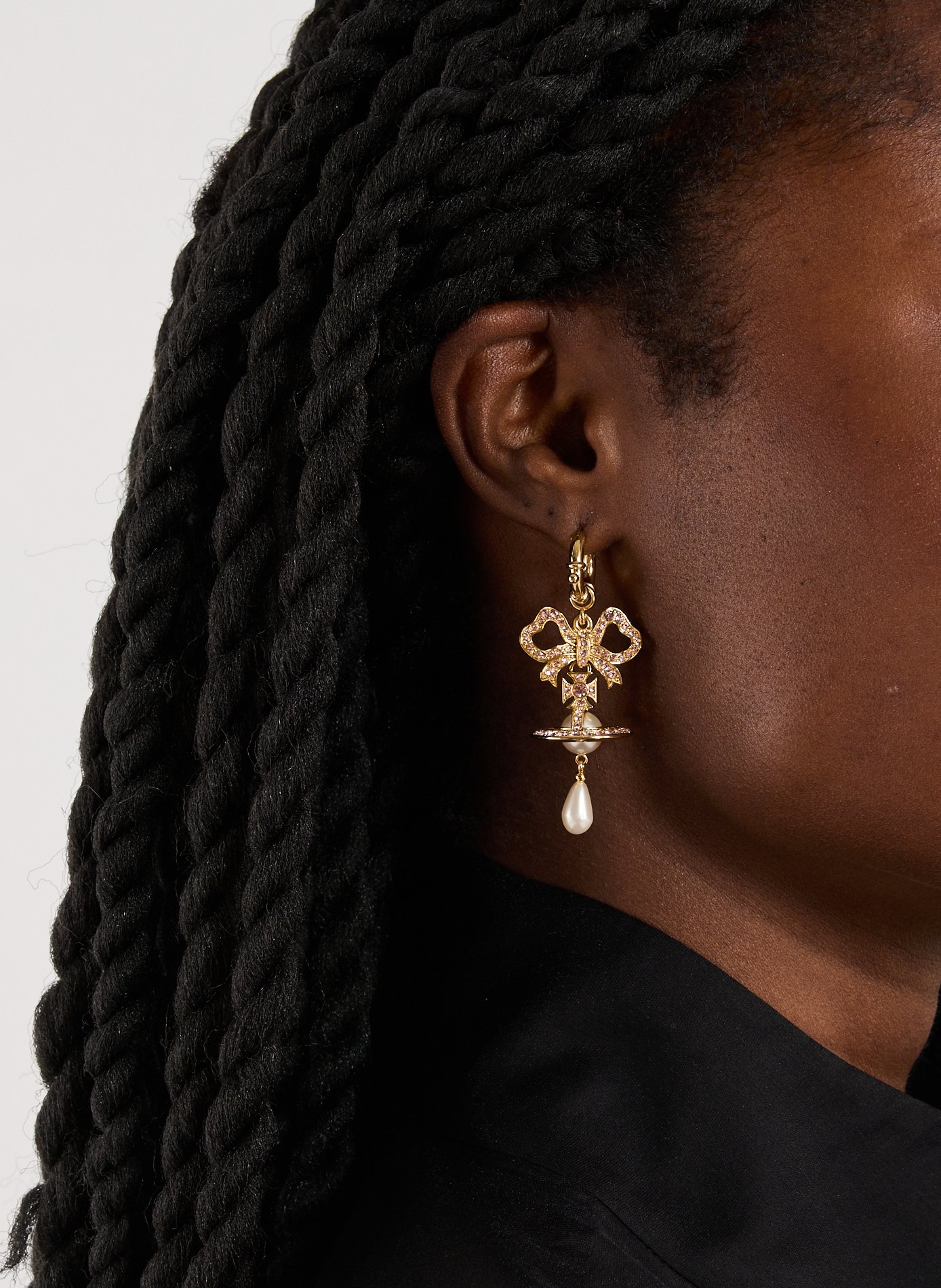 Rigoberta pearl earrings VIVIENNE WESTWOOD Golden