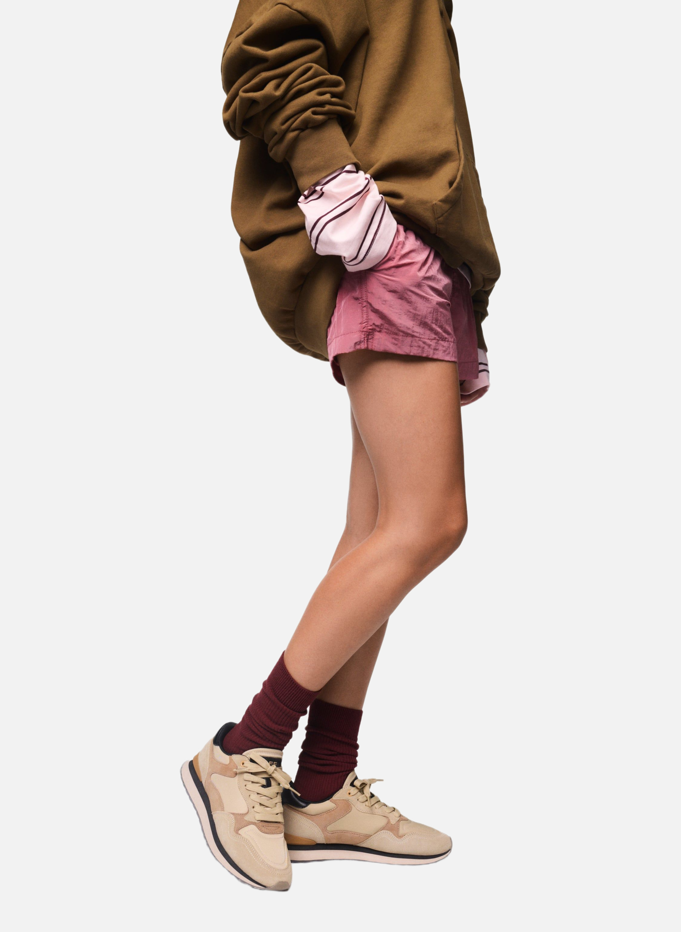 Baskets trieste HOFF Marron