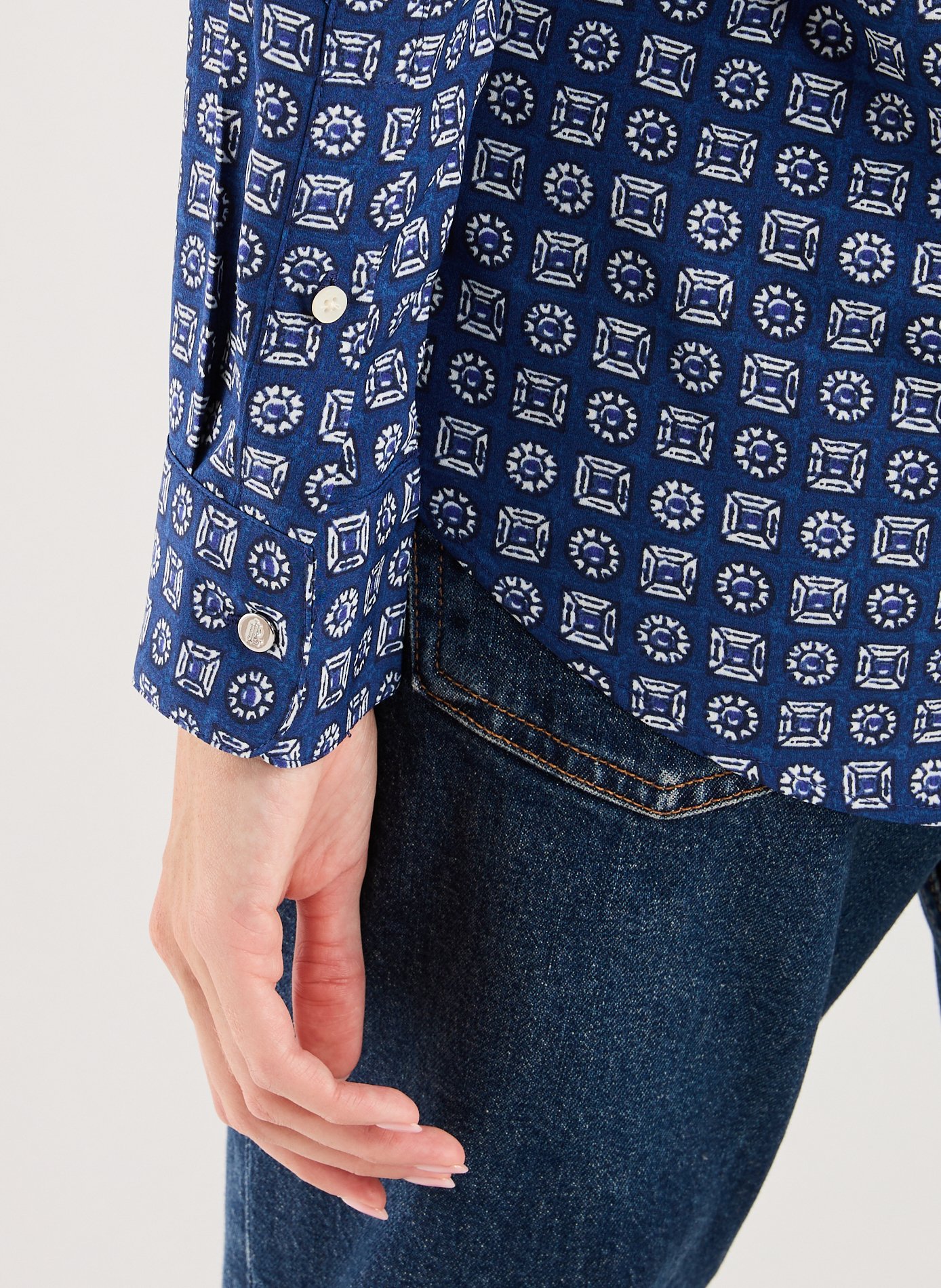 Printed shirt LAUREN Blue