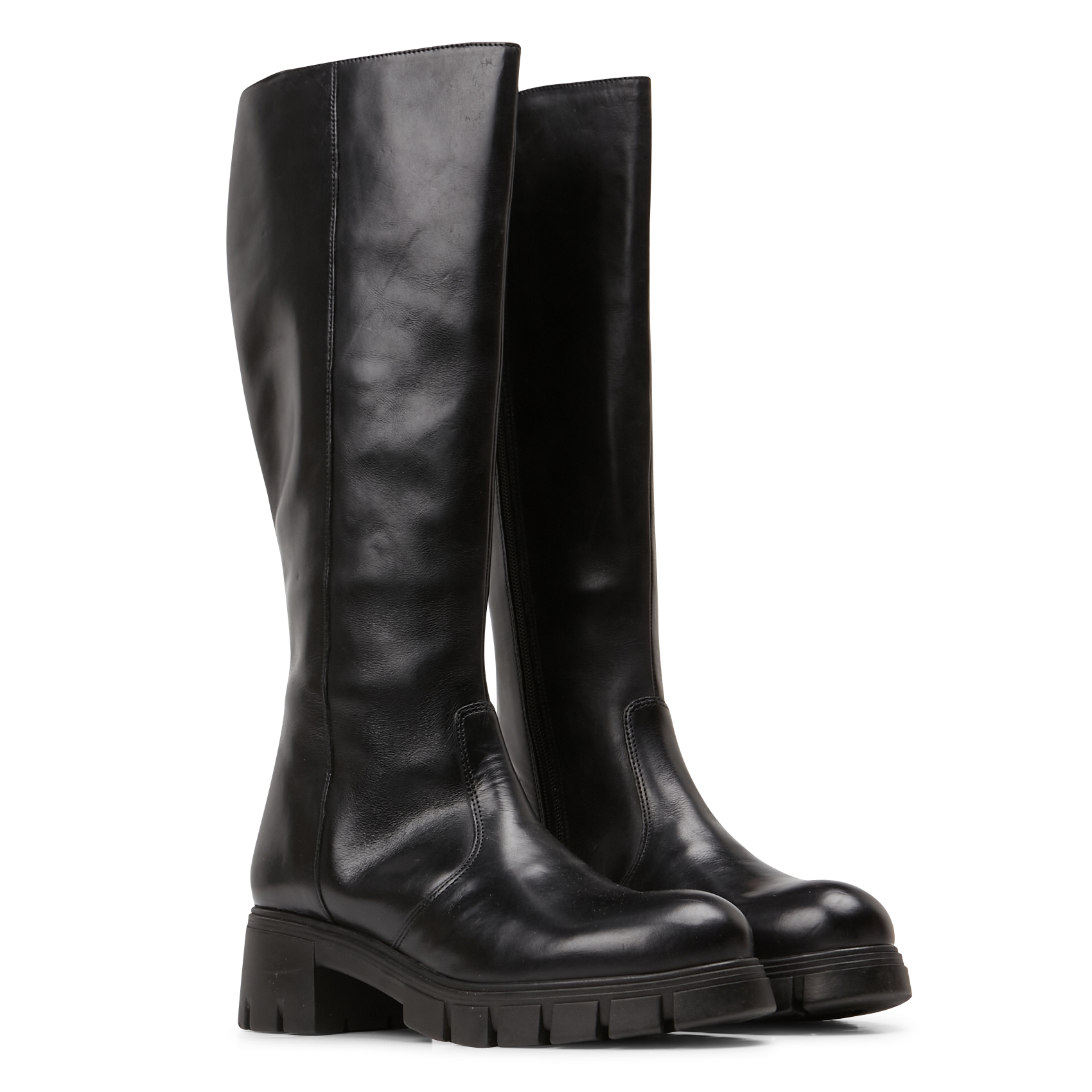 Bottes en cuir antonin JONAK Noir