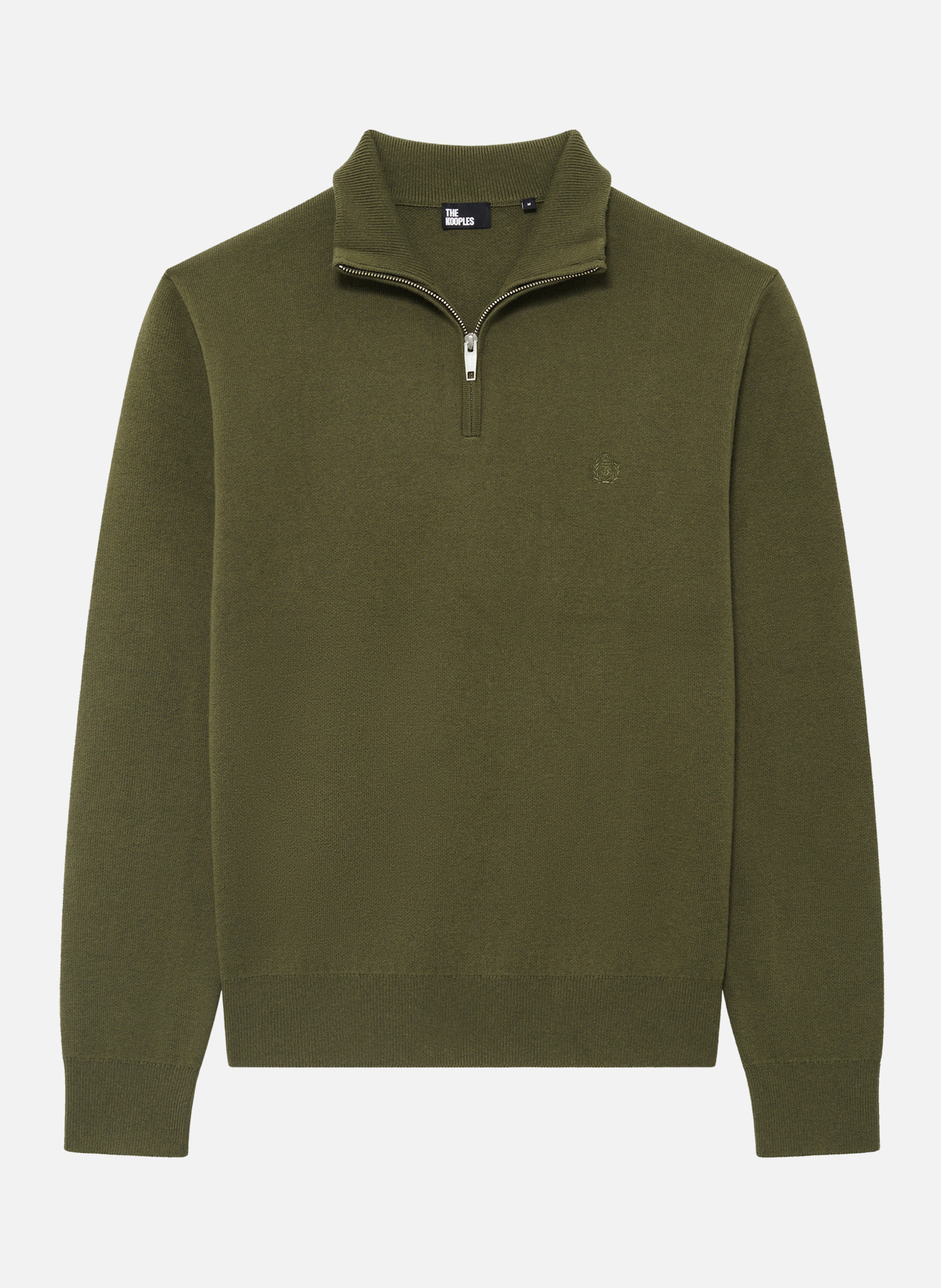 Pull col camionneur double face THE KOOPLES Vert
