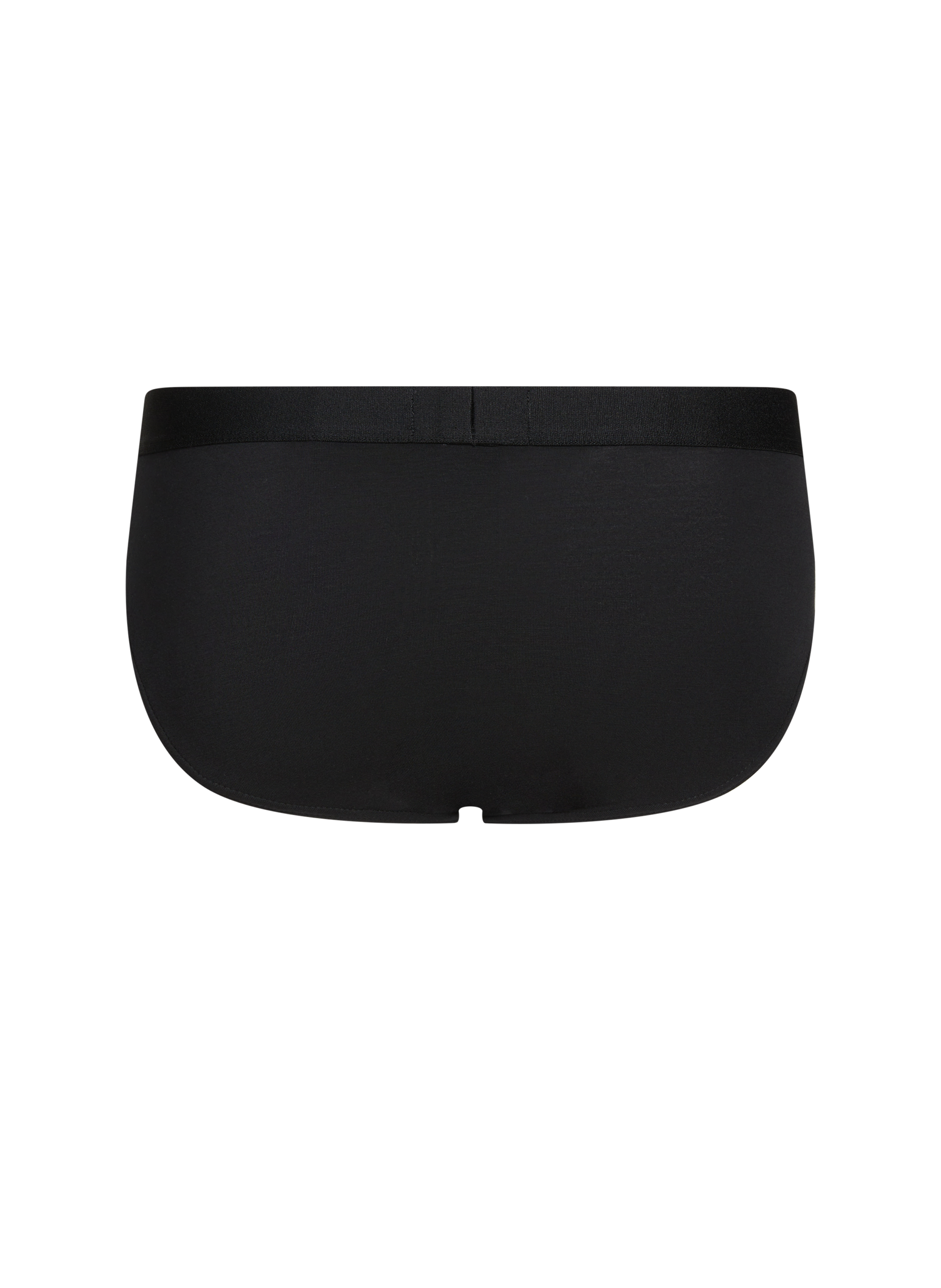 Pack de deux slips à logo EMPORIO ARMANI Noir