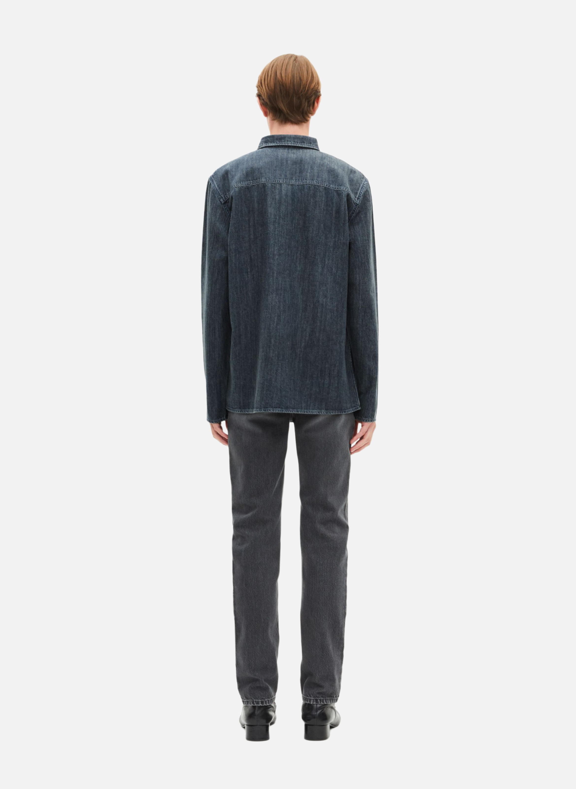 Chemise en denim THE KOOPLES Bleu