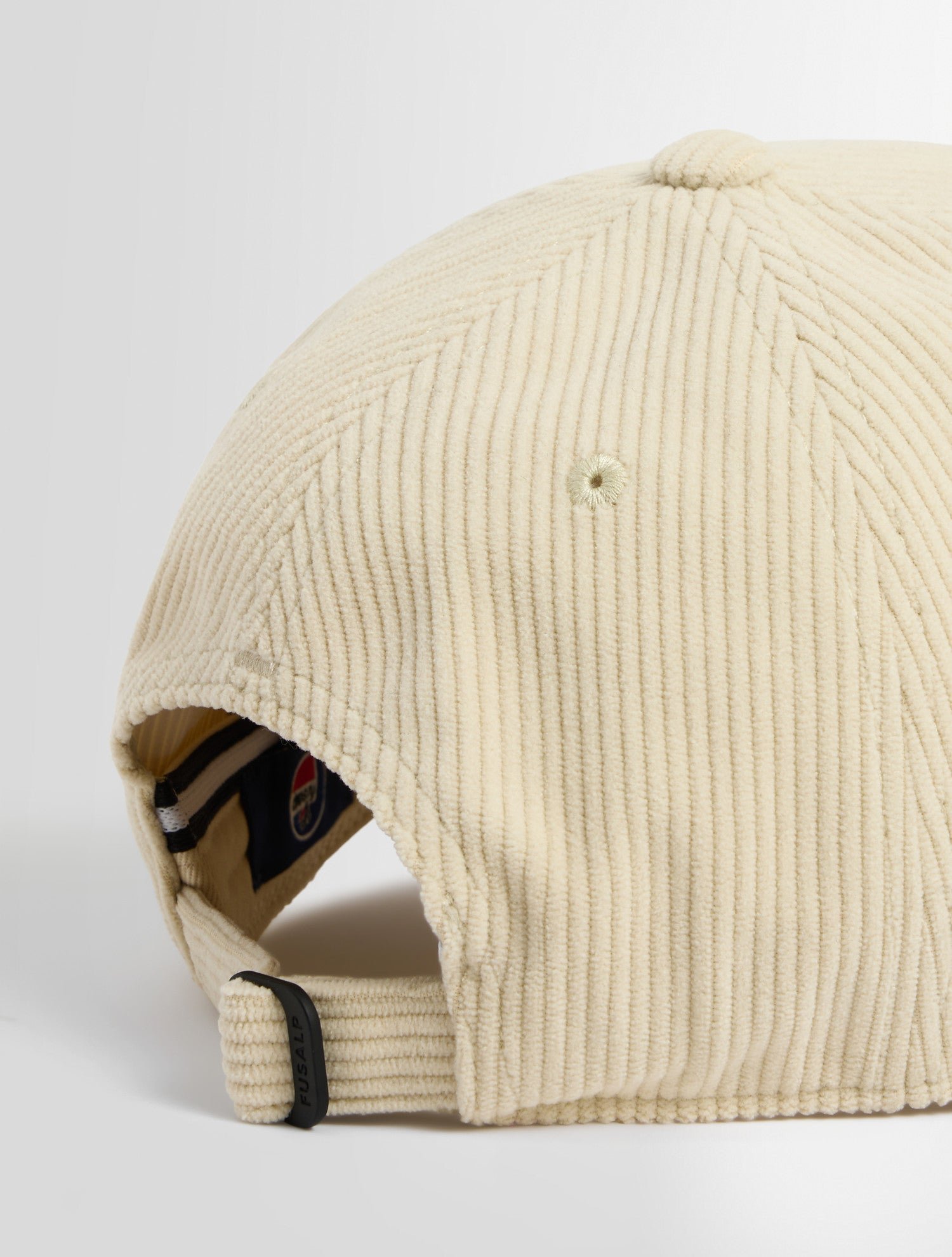 Casquette velvet coupe regular FUSALP Jaune