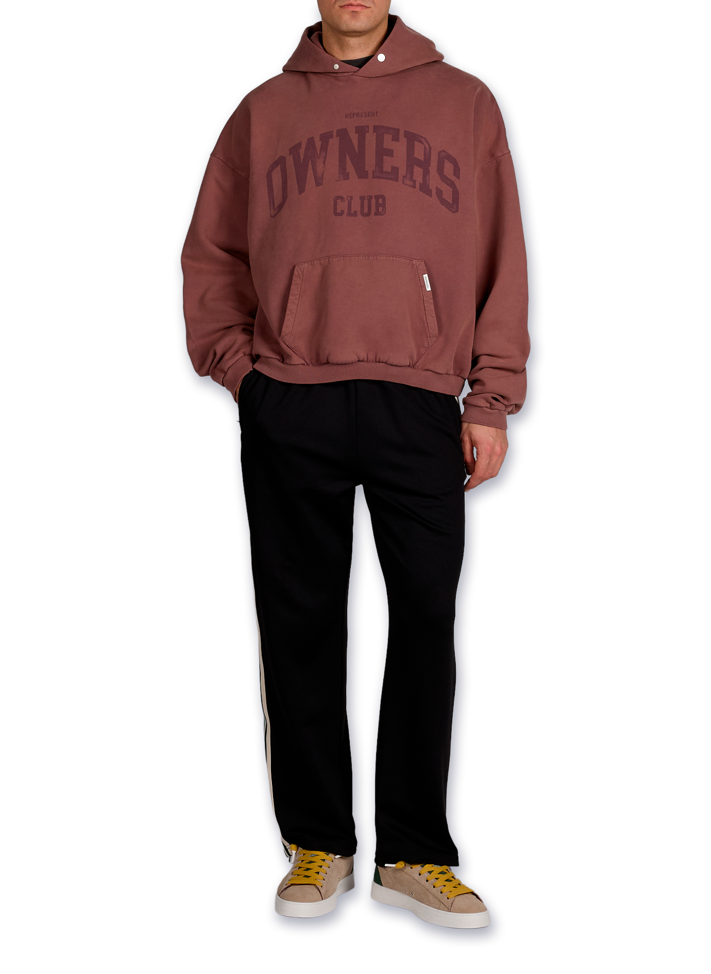 Cotton hoodie REPRESENT Pink