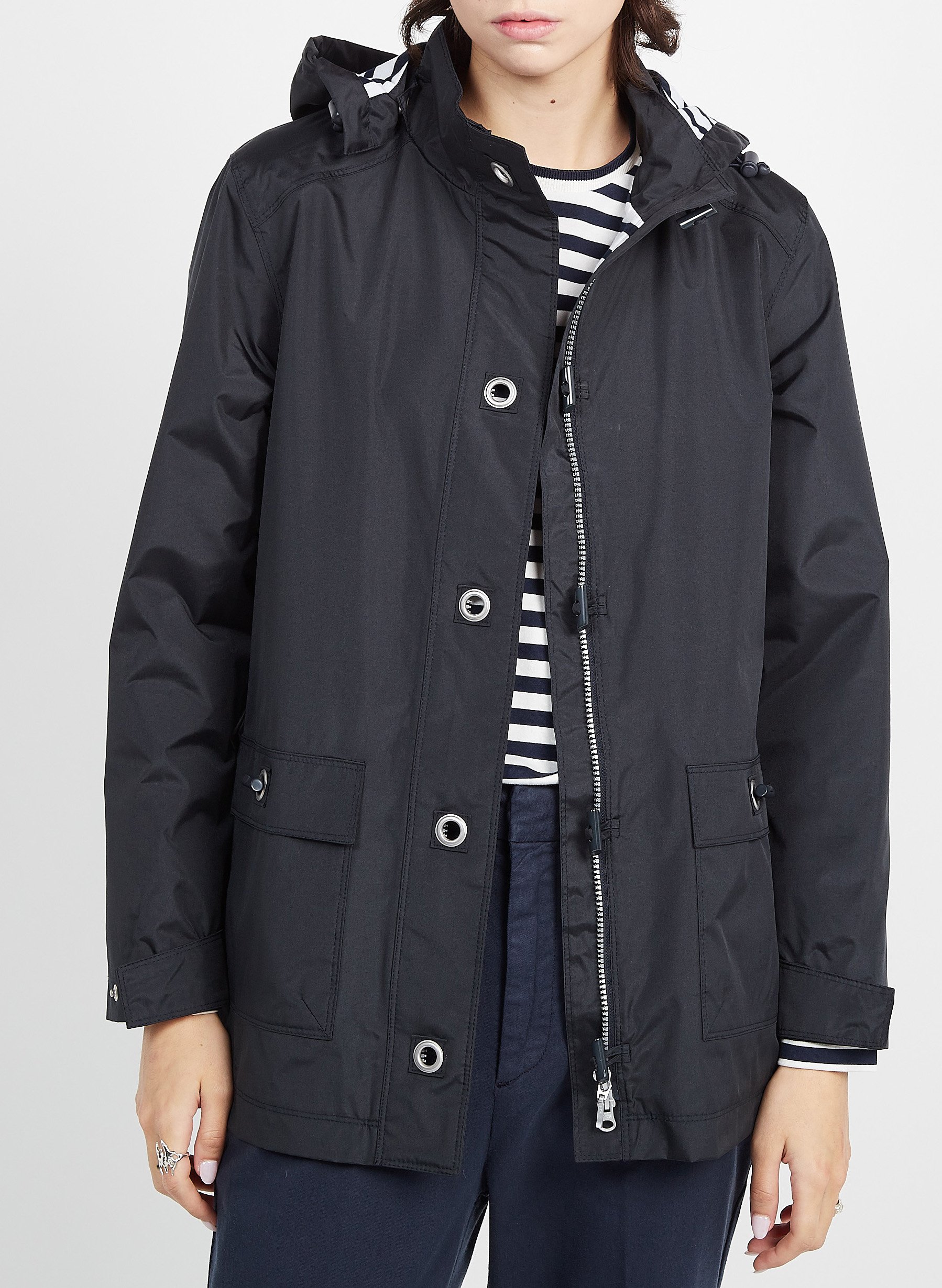 Coupe-vent à capuche audierne ARMOR-LUX Bleu