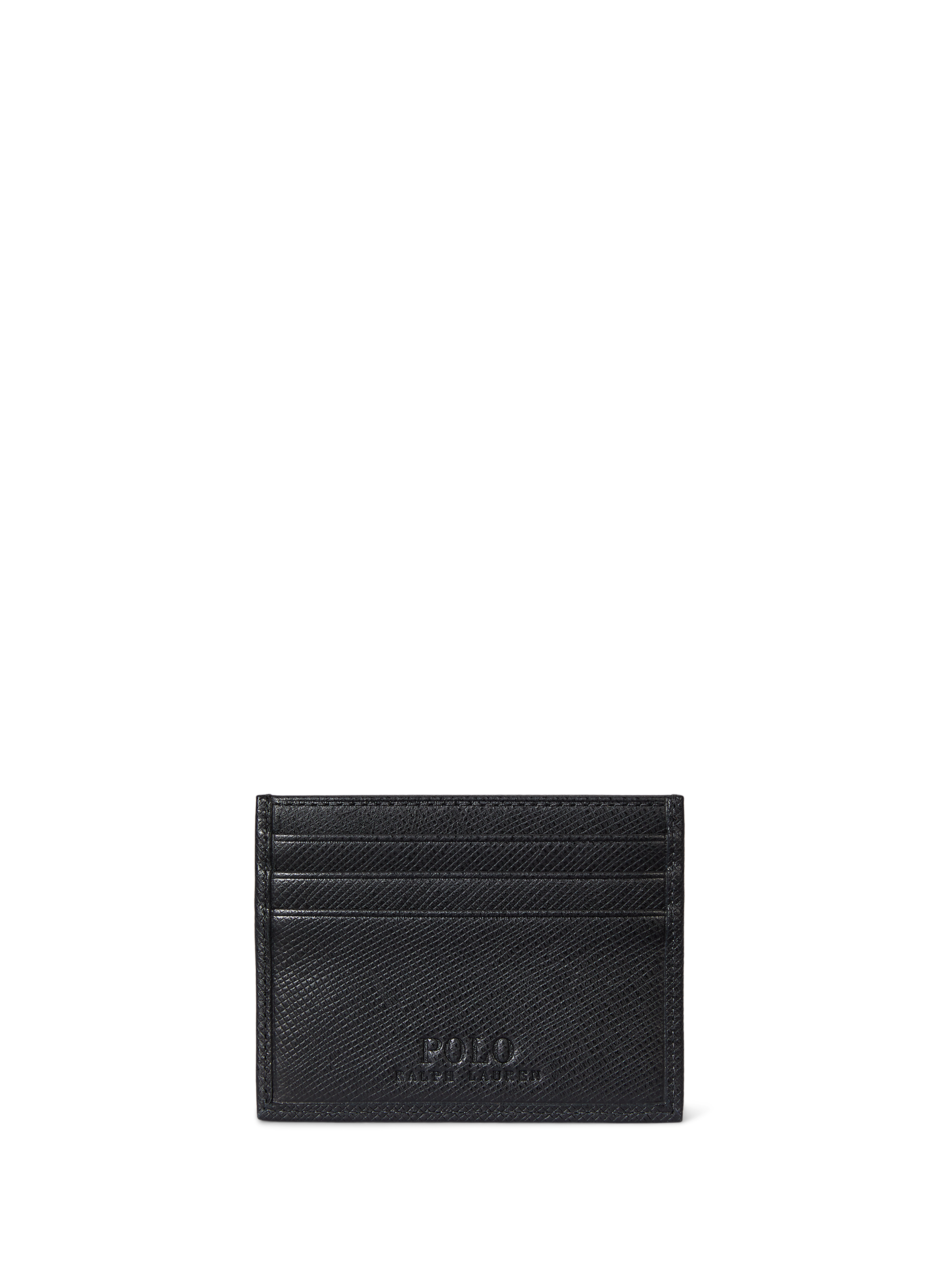 Cowhide leather card holder POLO RALPH LAUREN Brown