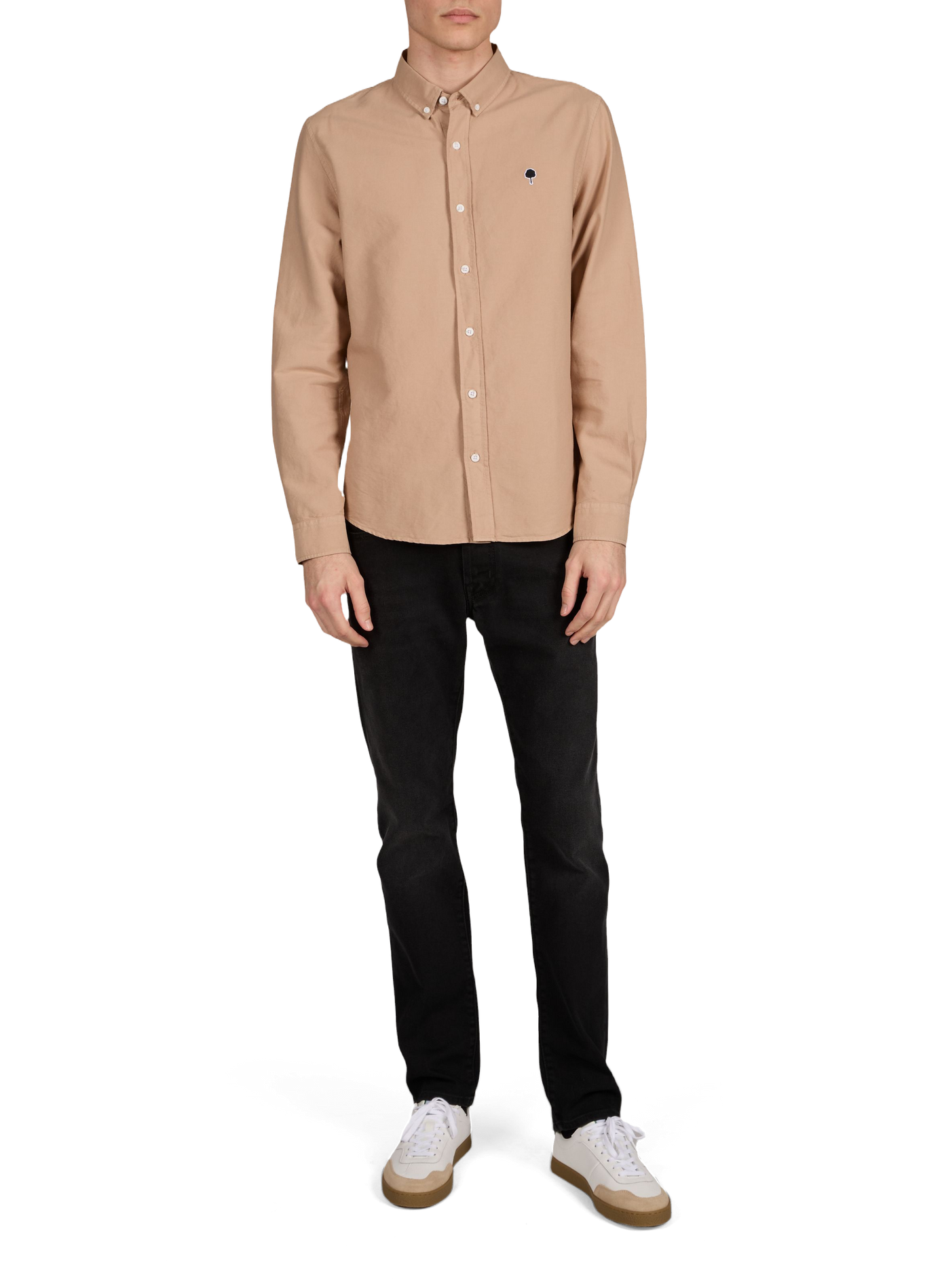 Chemise Ivoy en coton FAGUO Beige