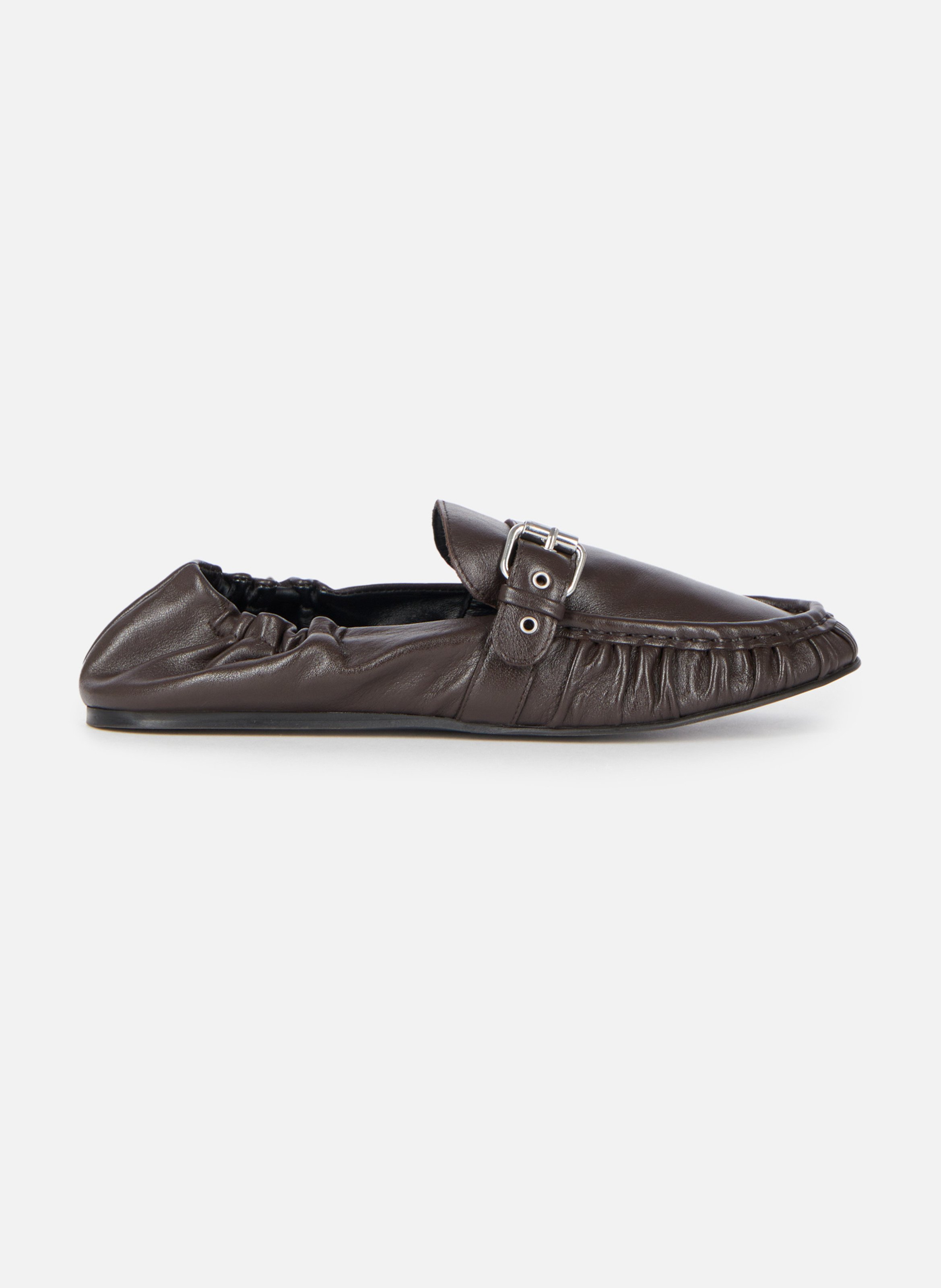 Mocassins en cuir THE KOOPLES Marron