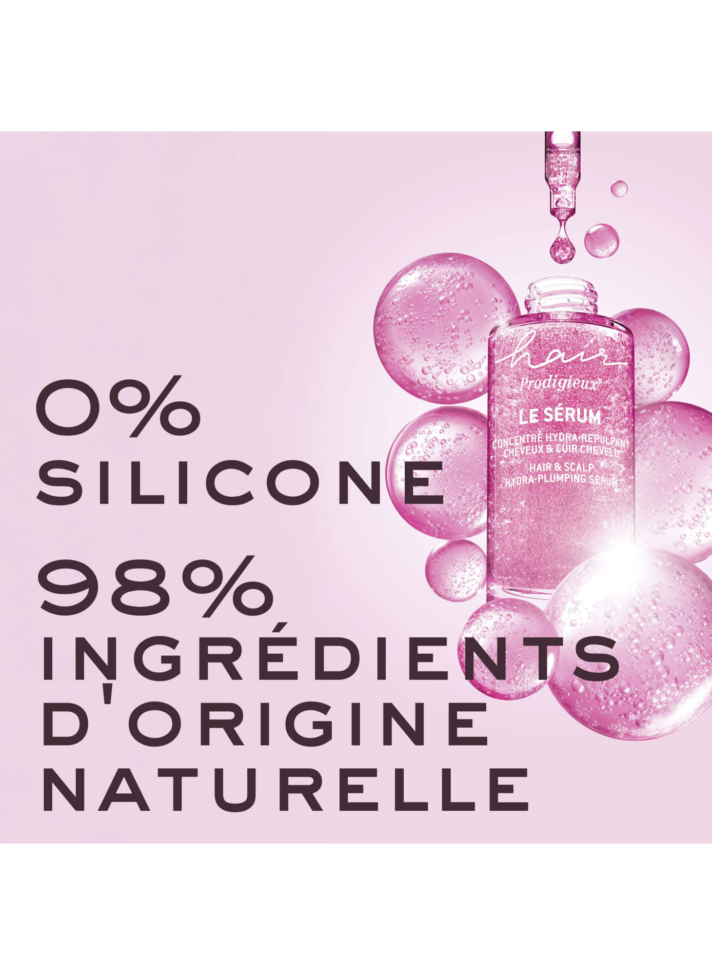 Hair Prodigieux® Sérum Concentré Hydra-Repulpant Cheveux & Cuir Chevelu NUXE No color