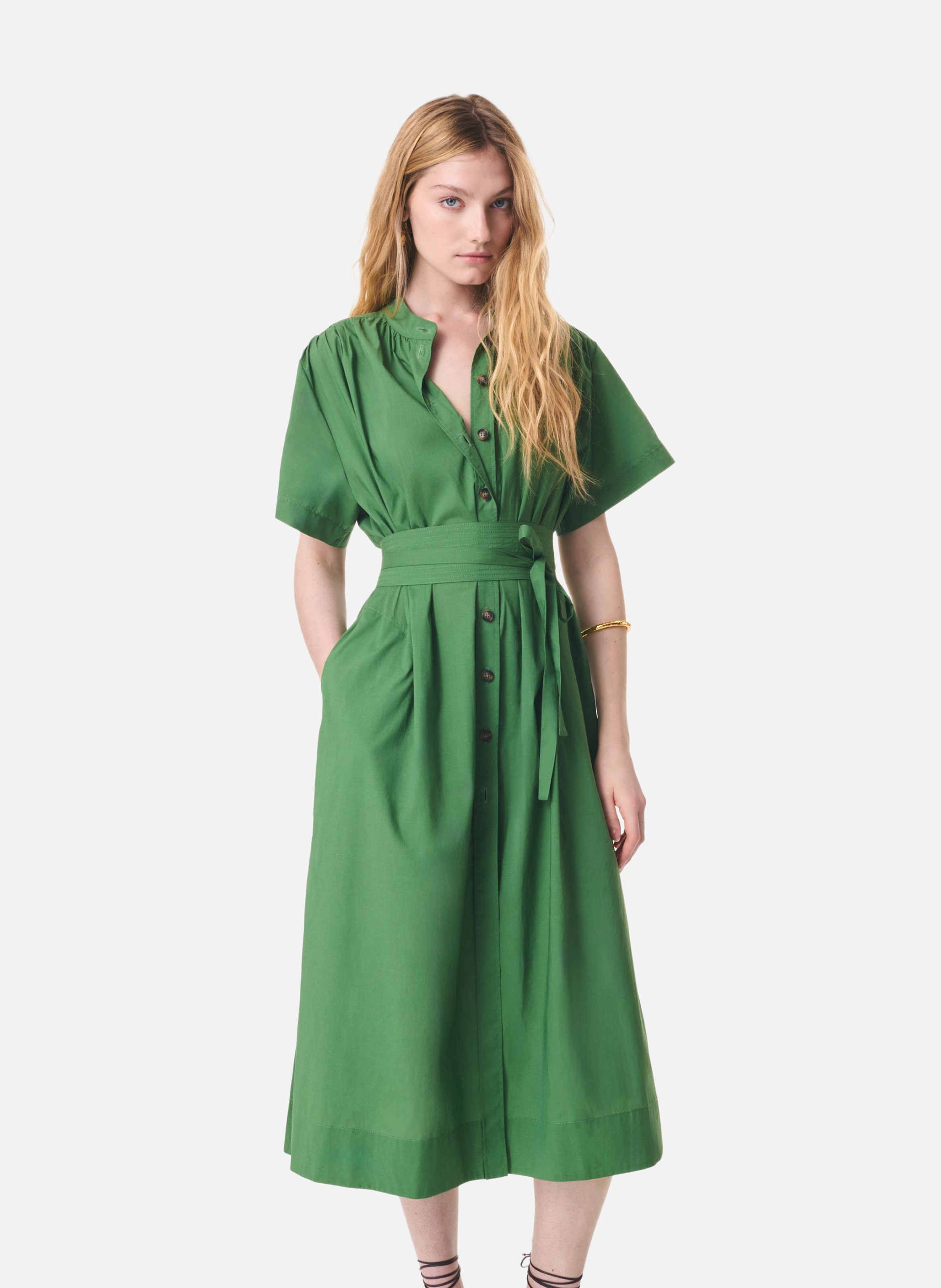 Robe ghala VANESSA BRUNO Vert