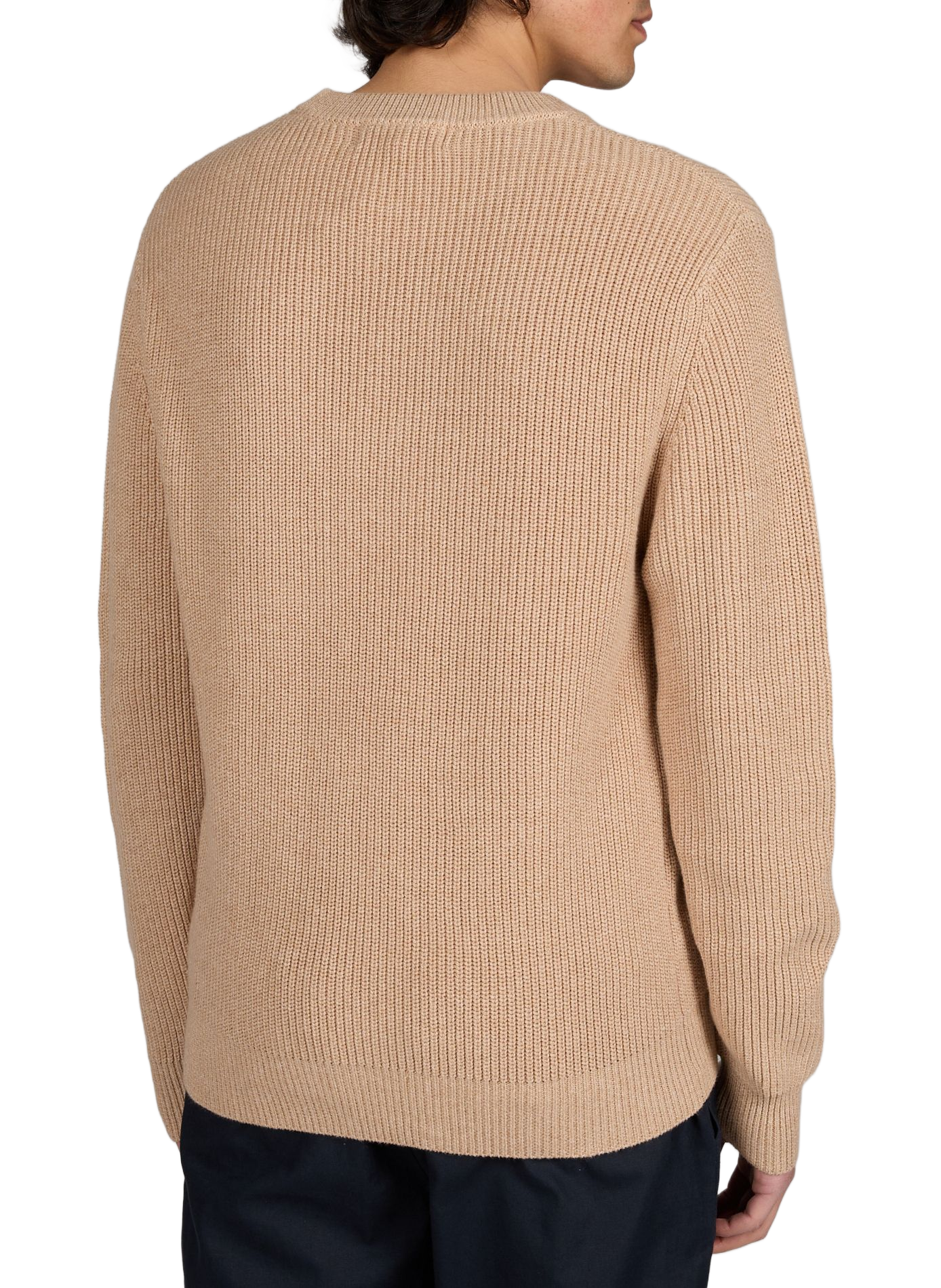 Pull Grancey patch coeur en coton MAISON LABICHE Beige