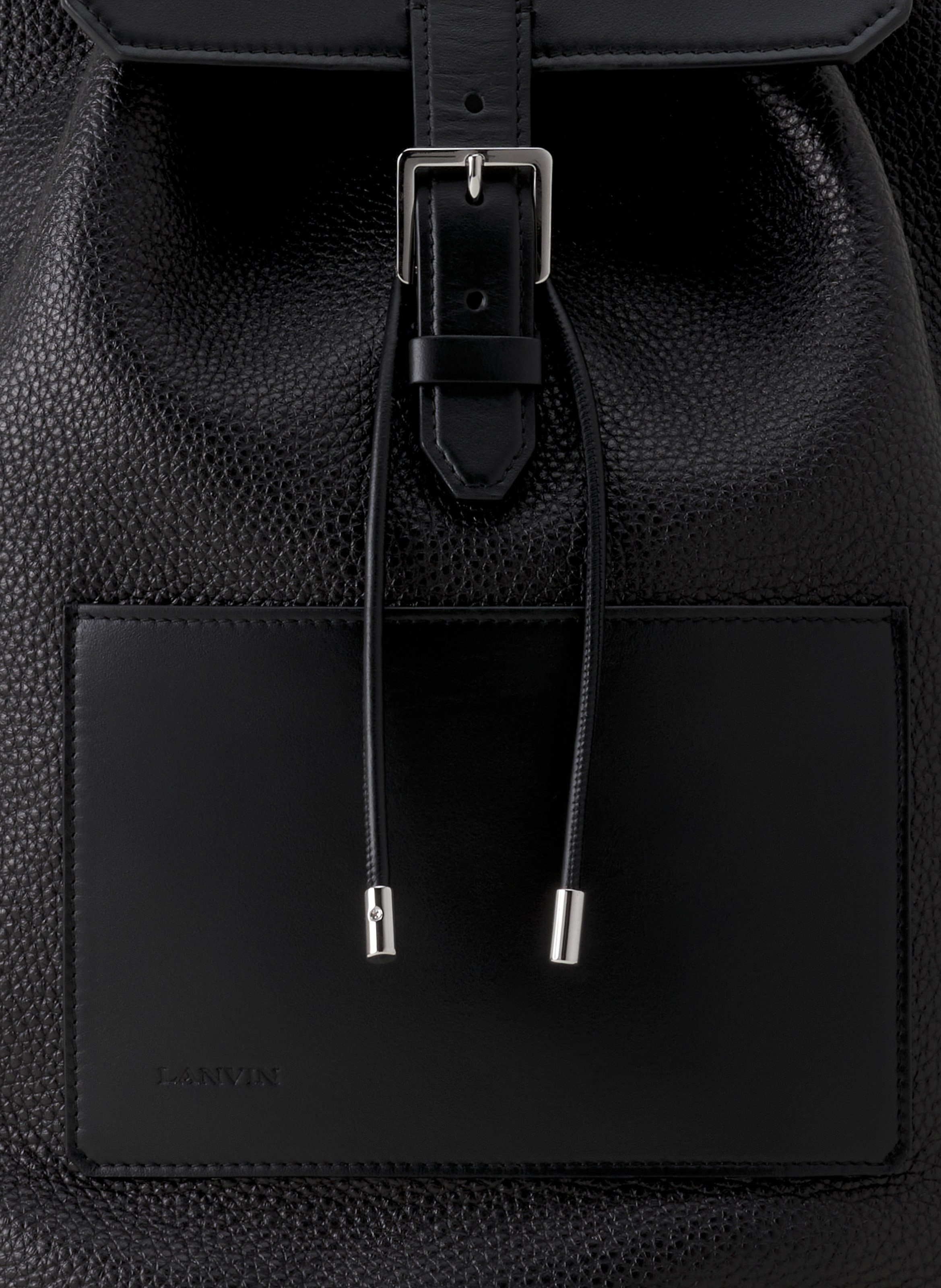 Sac à dos catch by lanvin en cuir LANVIN Noir