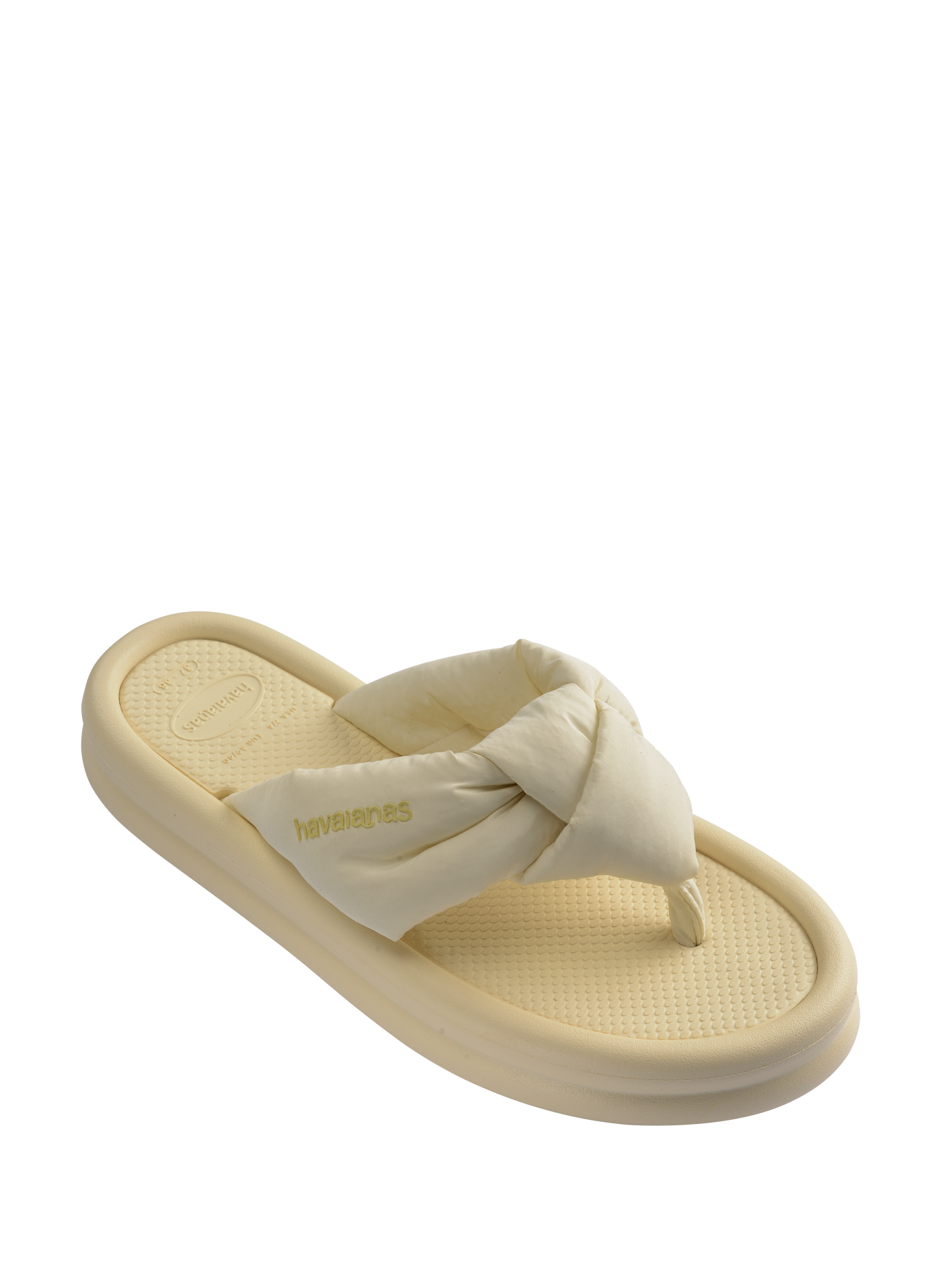 Tongs Over Puffed Up  HAVAIANAS Beige