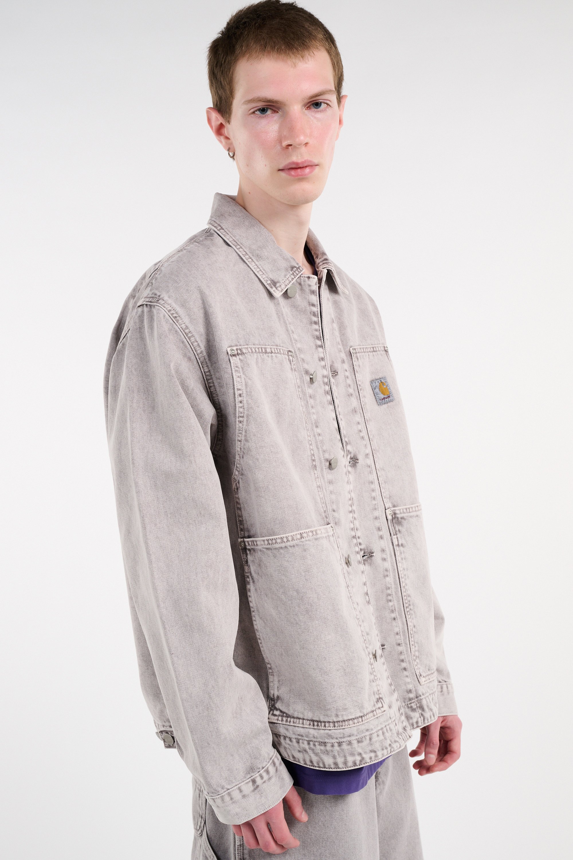 Veste og double front jacket CARHARTT WIP Marron