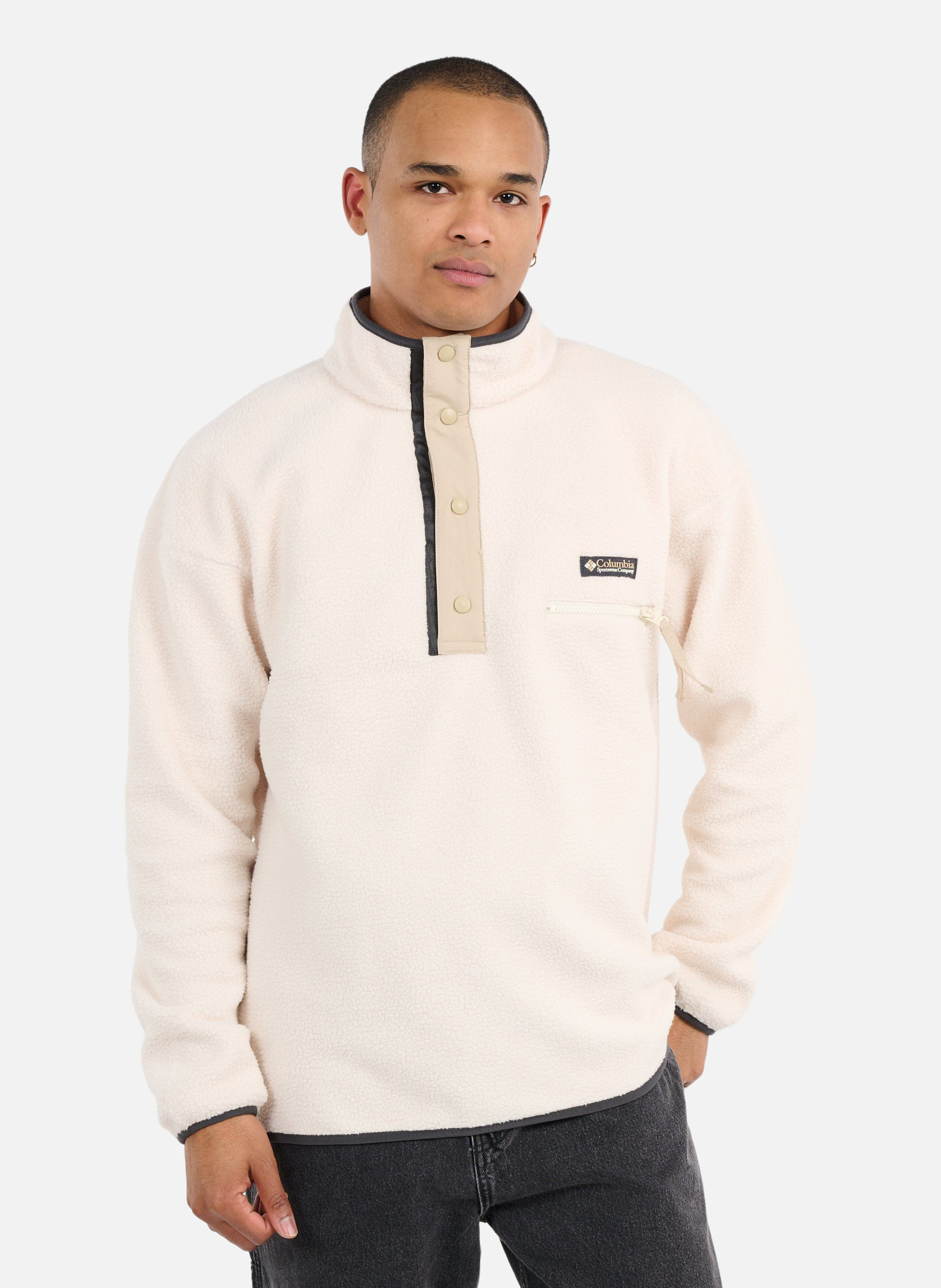 Polaire helvetia ii half snap fl COLUMBIA Beige