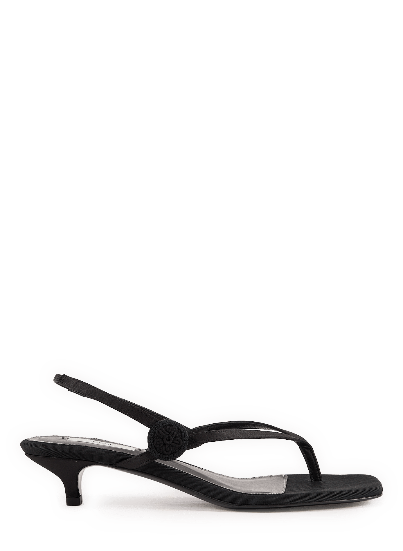 Sandalen mit offenen Riemen TOTEME Schwarz