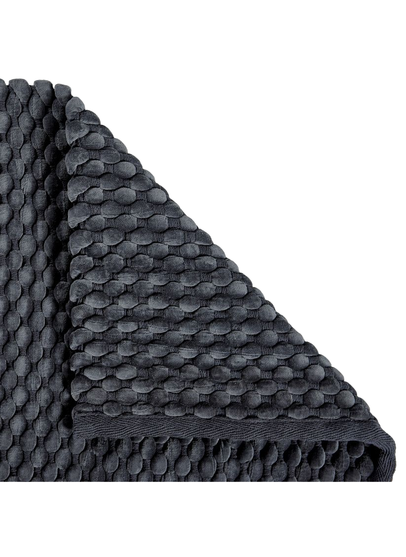 Maks blended cotton bath mat AQUANOVA Grey