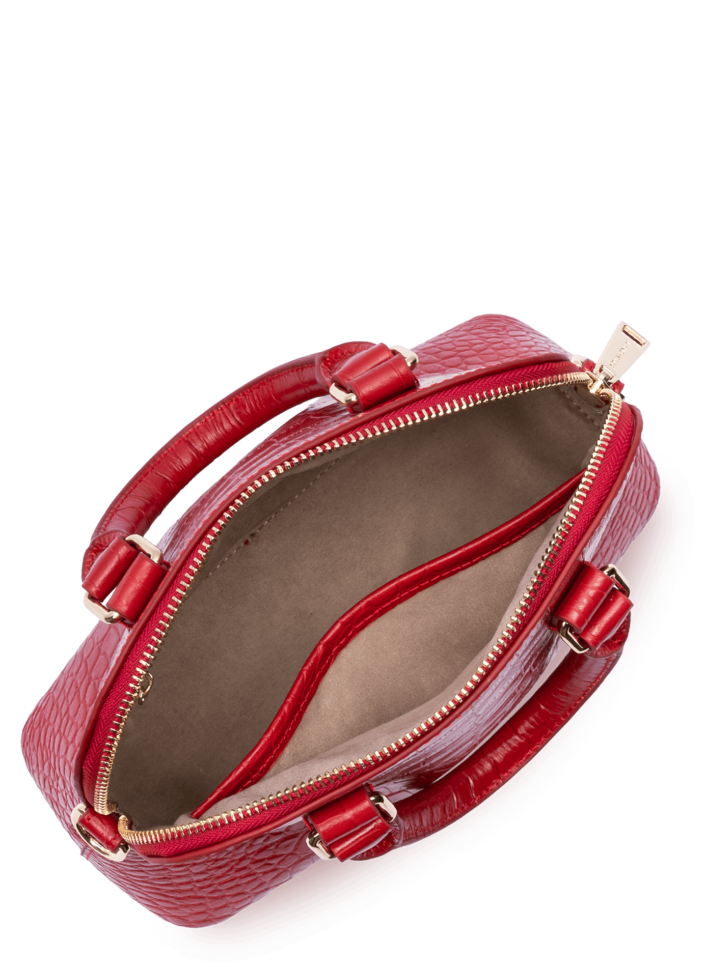 Sac demi lune - exo LANCASTER Rouge