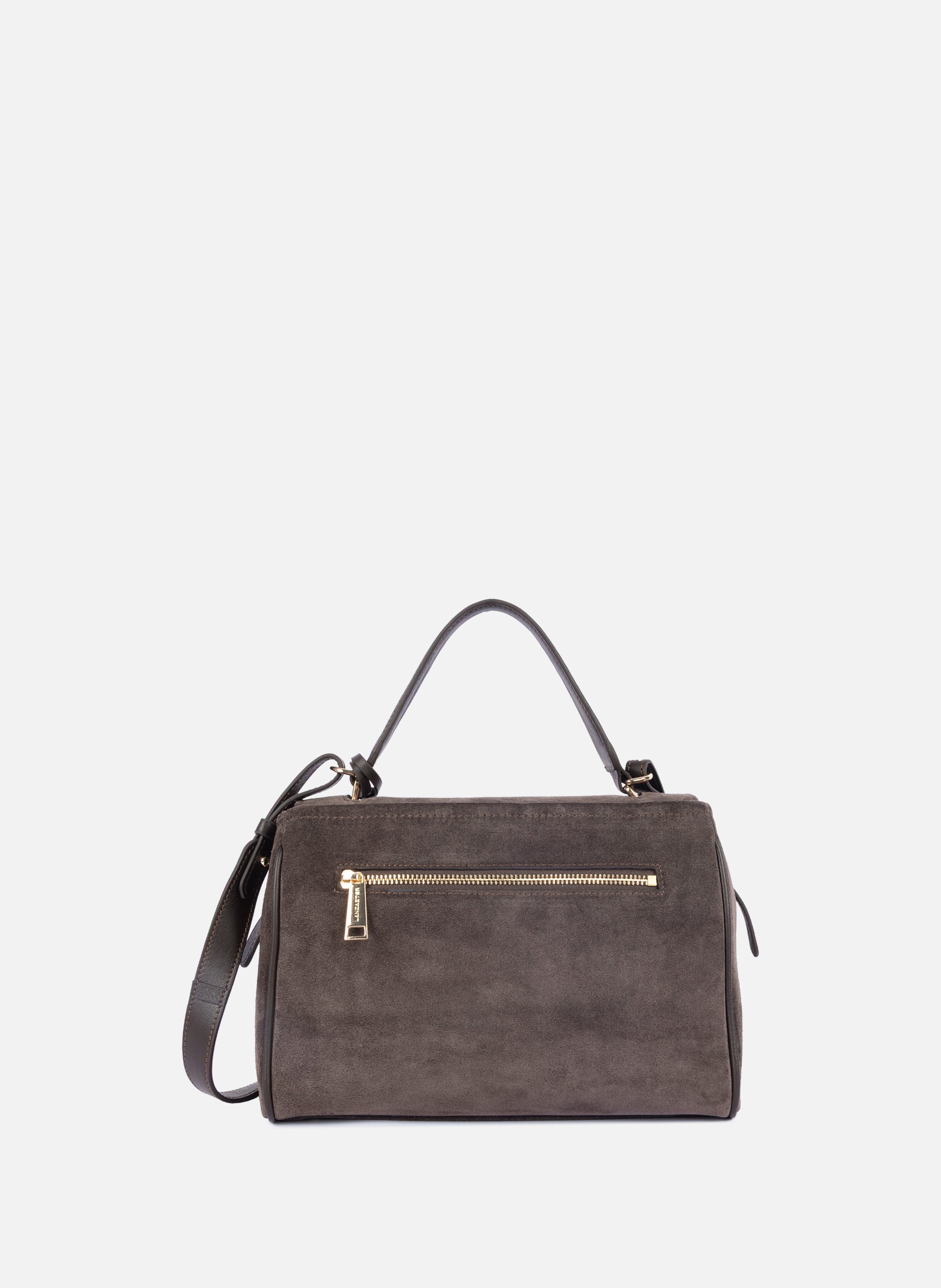 Sac à main - suède grace LANCASTER Marron