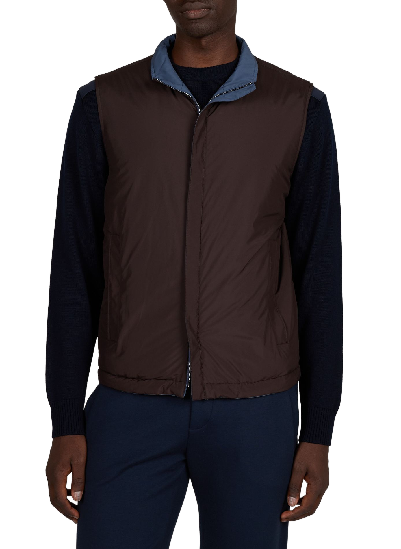 Reversible high-neck vest PAUL & SHARK Multicolour