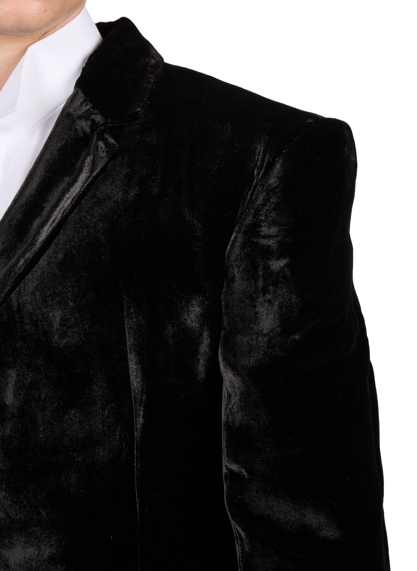 Tailored silk Nardo blazer CAMPILLO Black