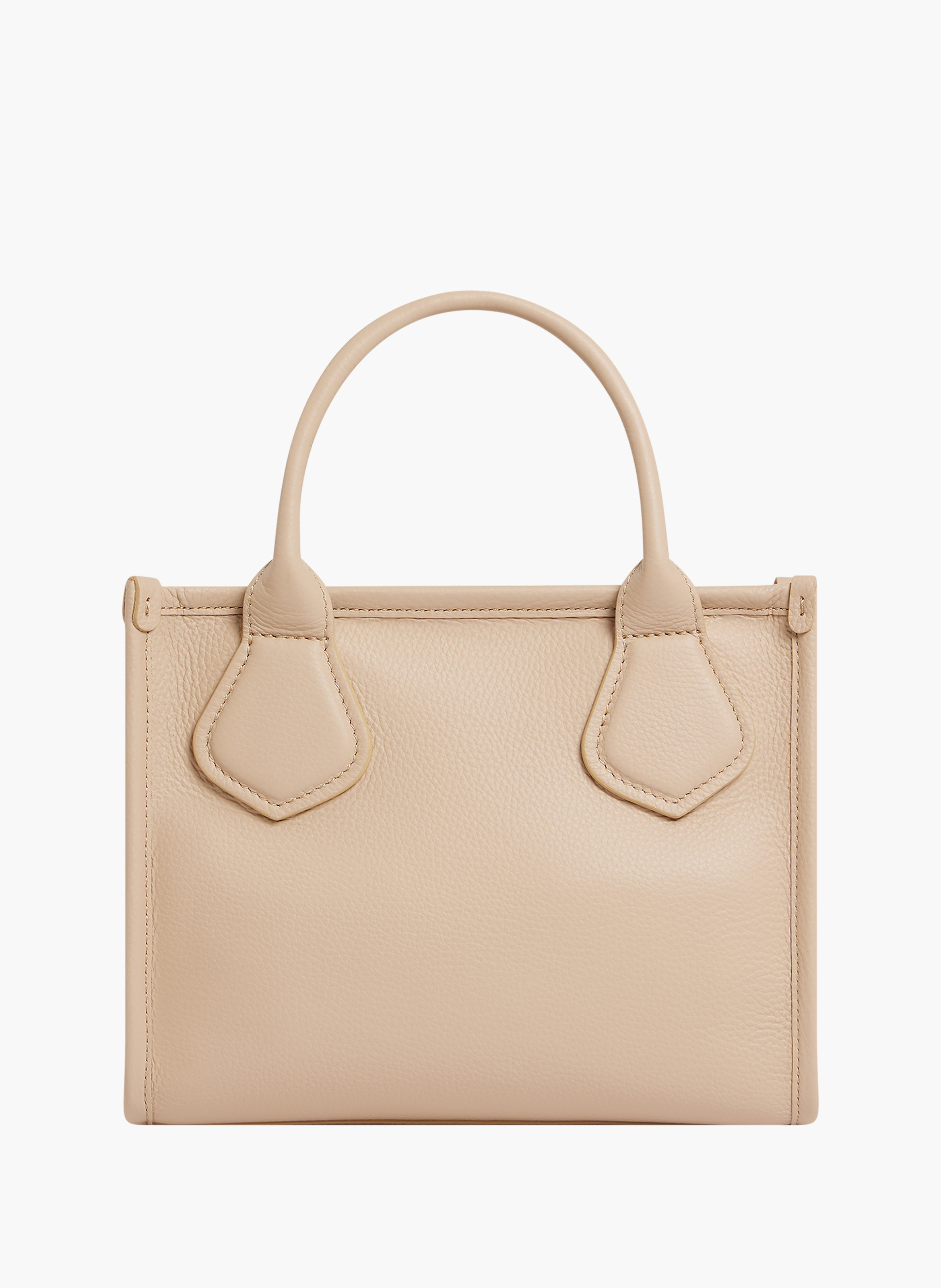 Sac cabas zippé s jour de lancel en cuir LANCEL Beige