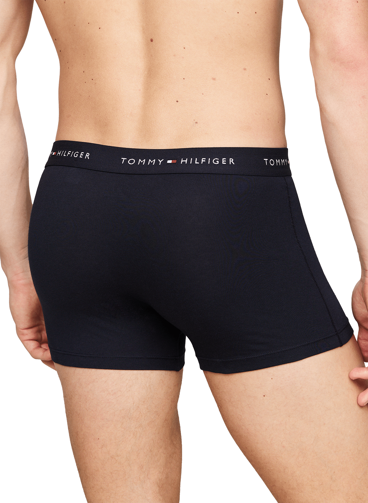  Pack of three cotton boxers Blue