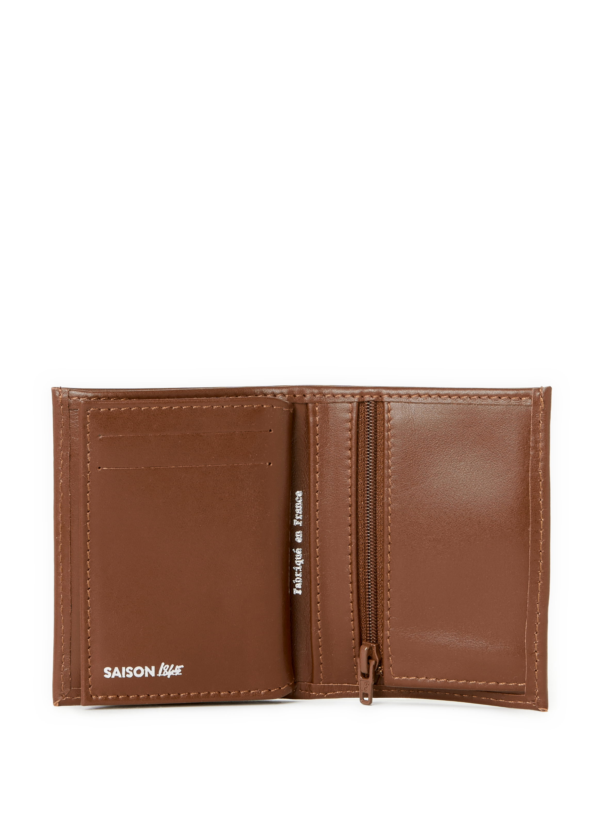 Porte-cartes en cuir SAISON 1865 Marron