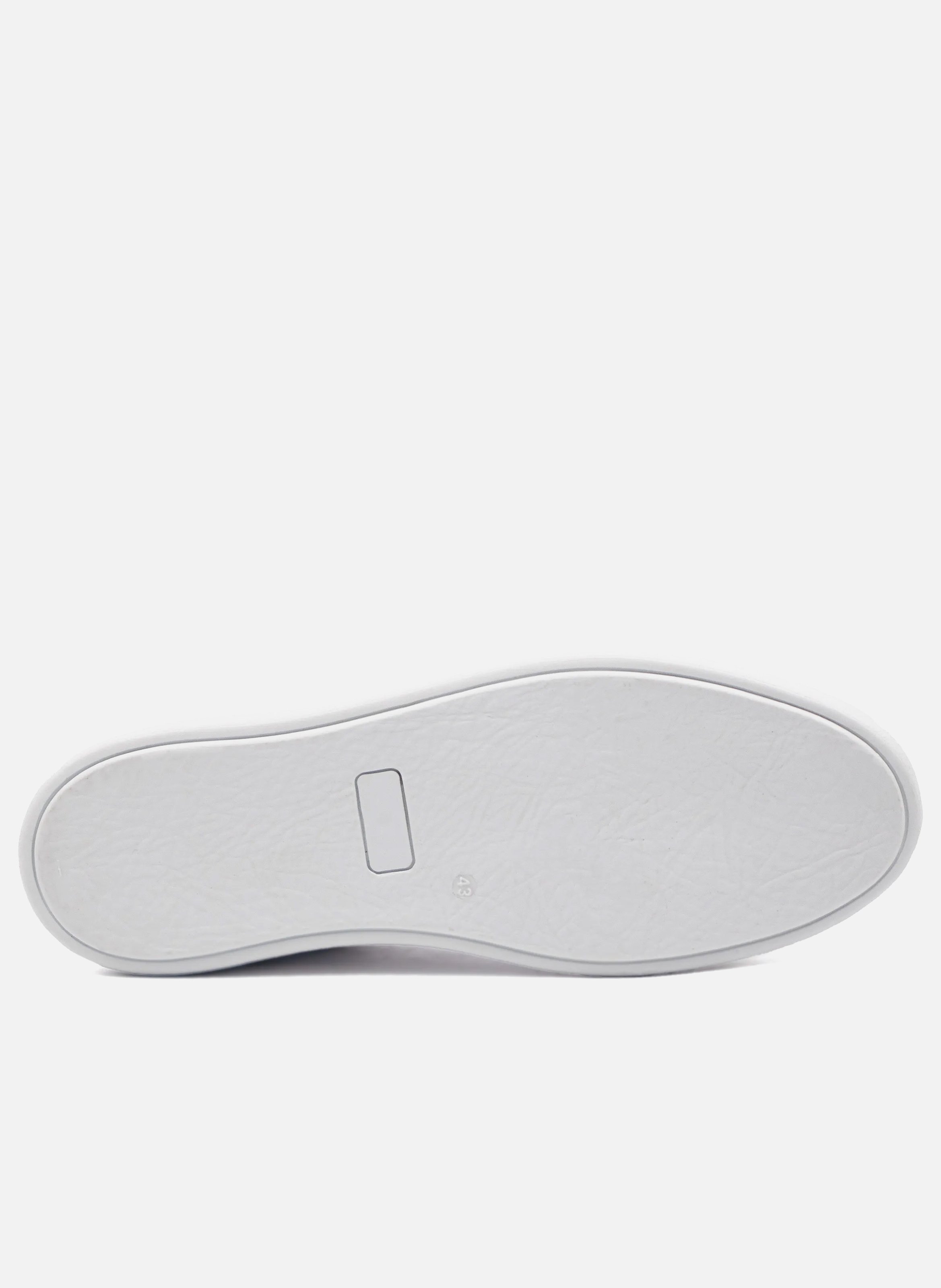 Tennis lacet homme cuir JULES & JENN Marron