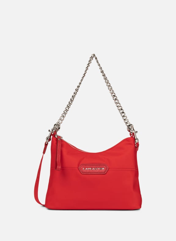 Mini hobo bag - Basic Premium Red by LANCASTER LANCASTER Mini hobo bag - Basic Premium Red